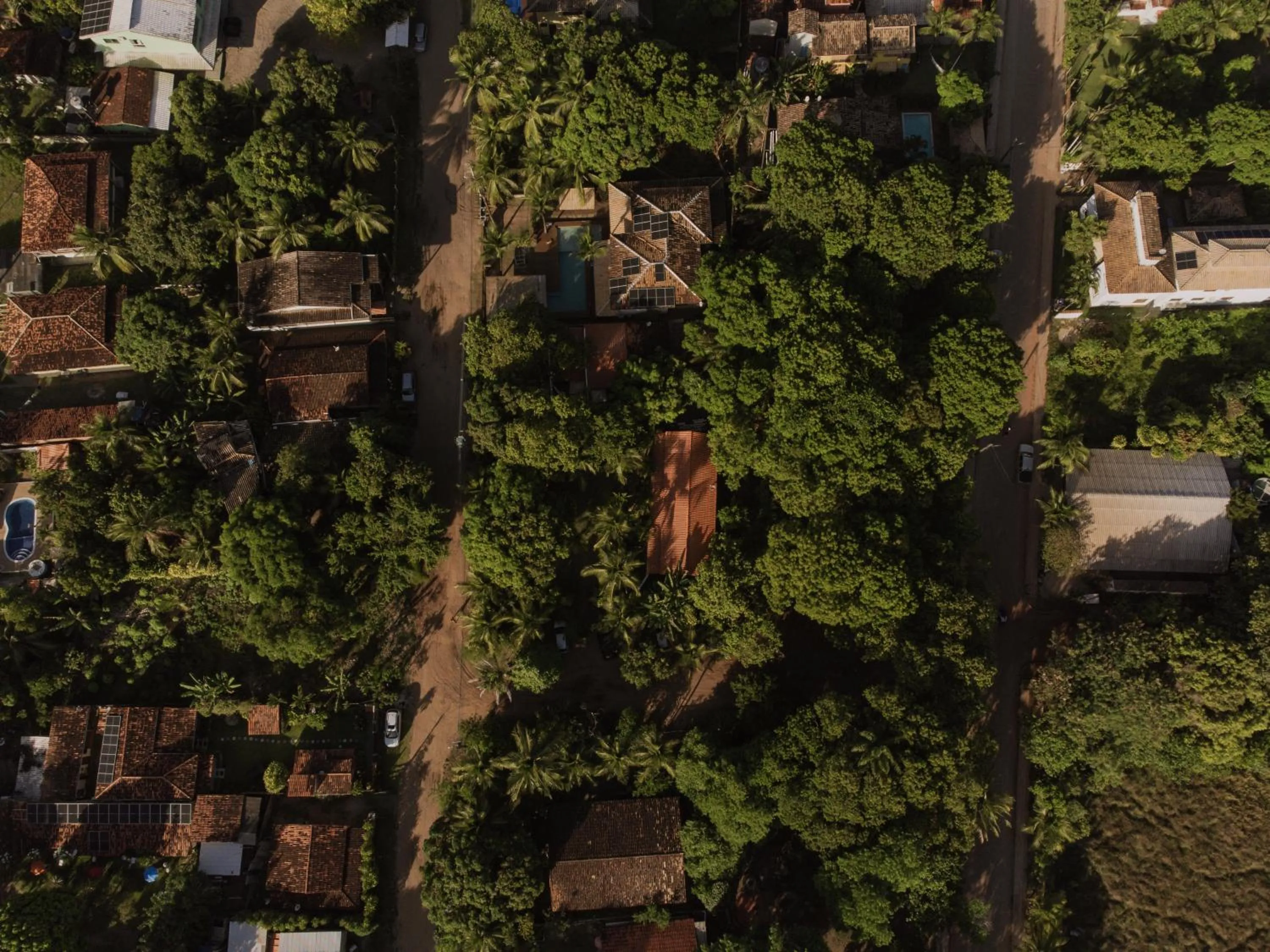 Bird's eye view in Aqualtune Pousada