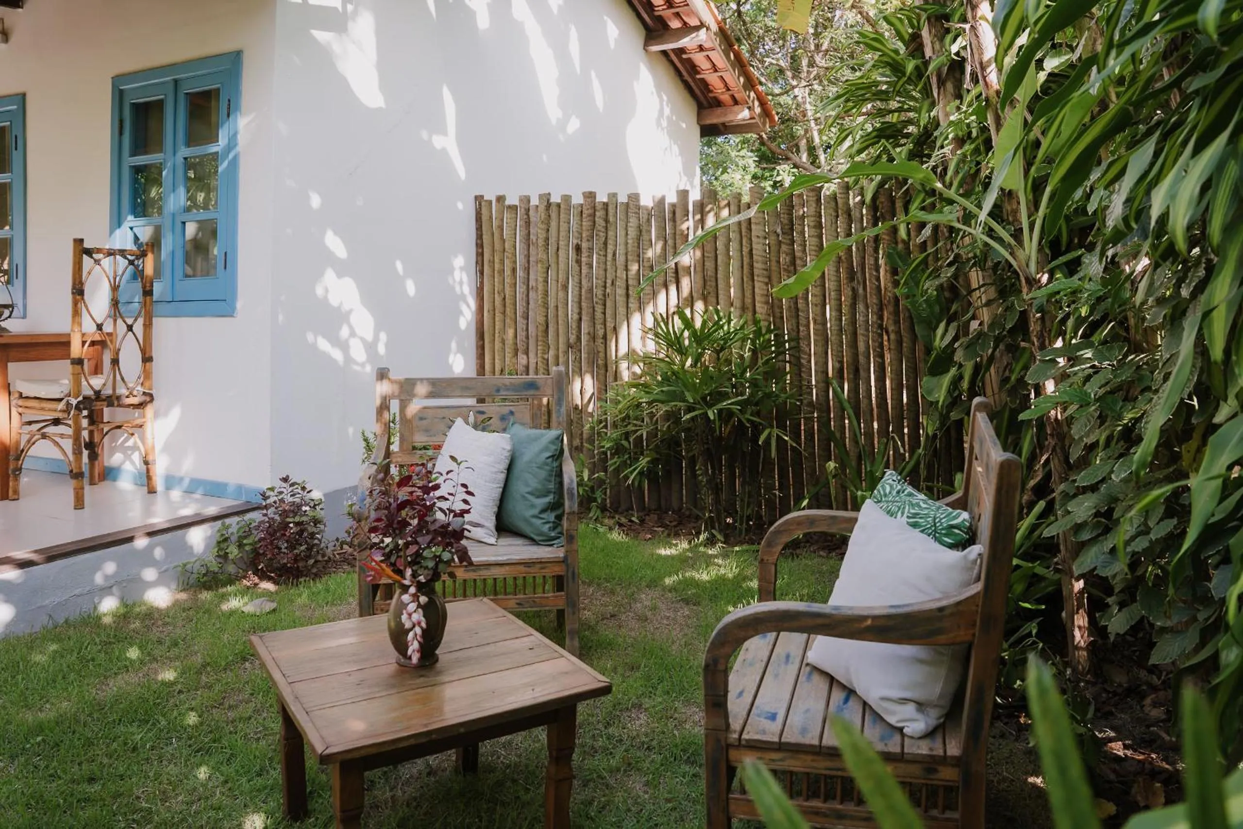 Garden in Aqualtune Pousada