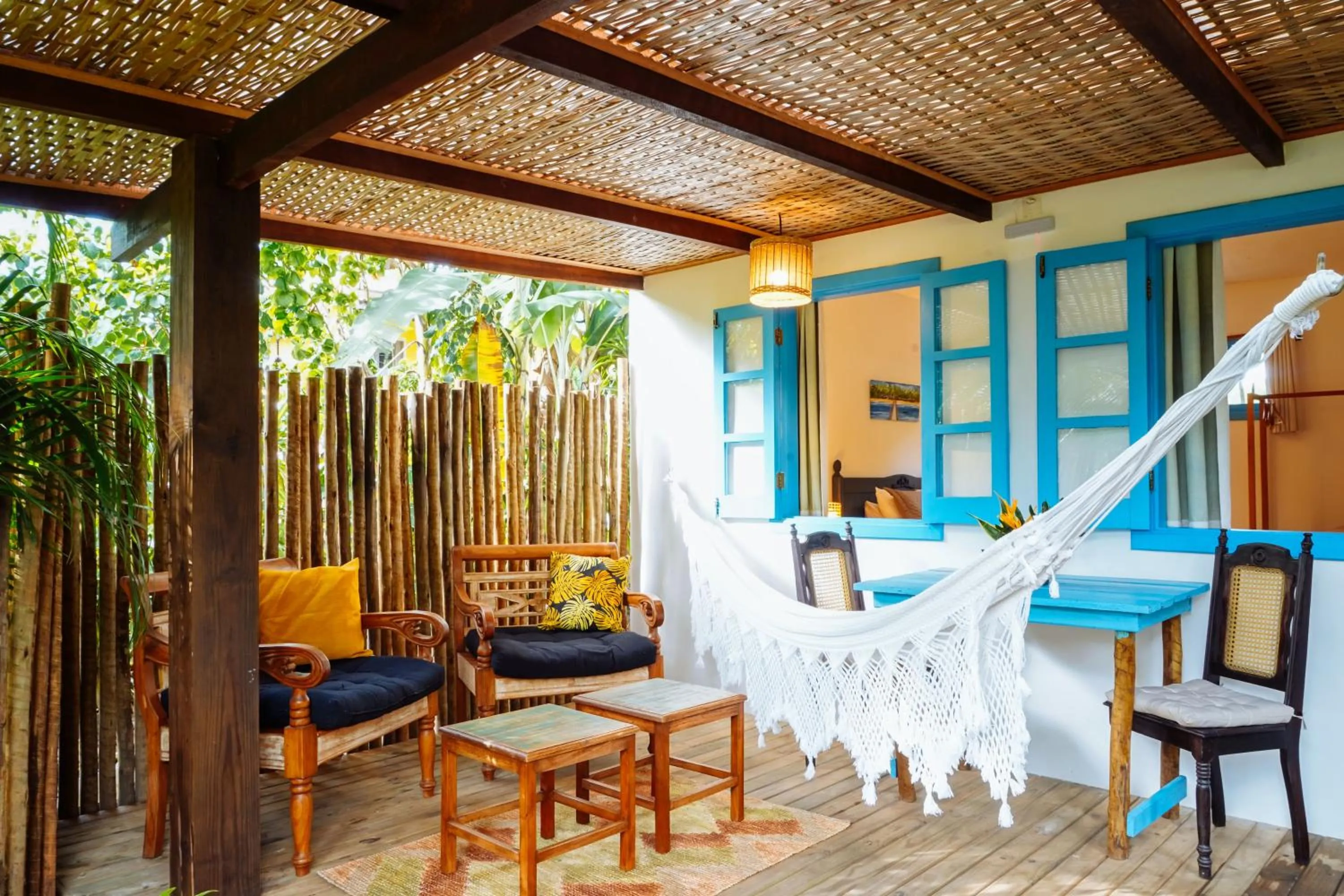 Balcony/Terrace in Aqualtune Pousada