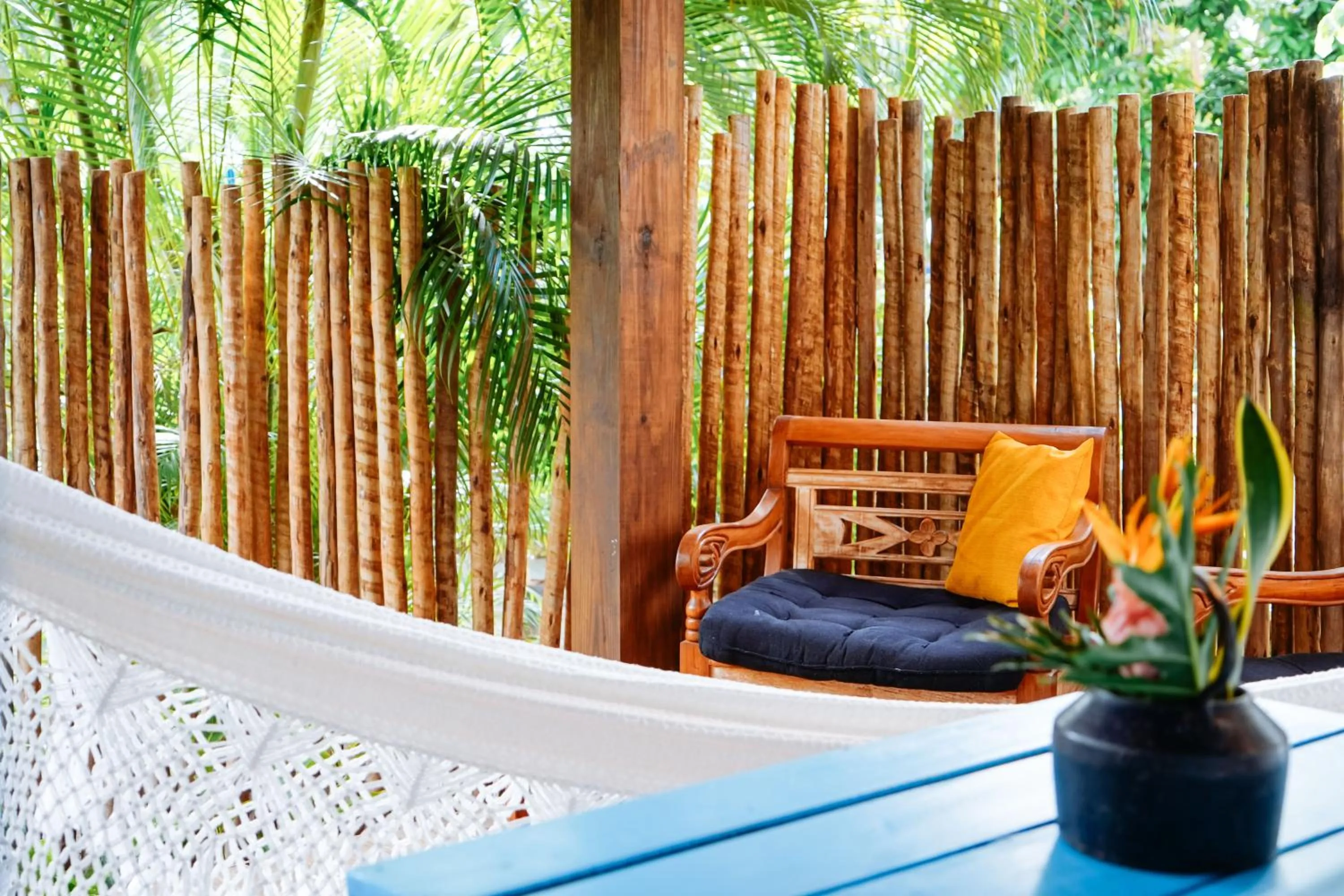 Patio in Aqualtune Pousada