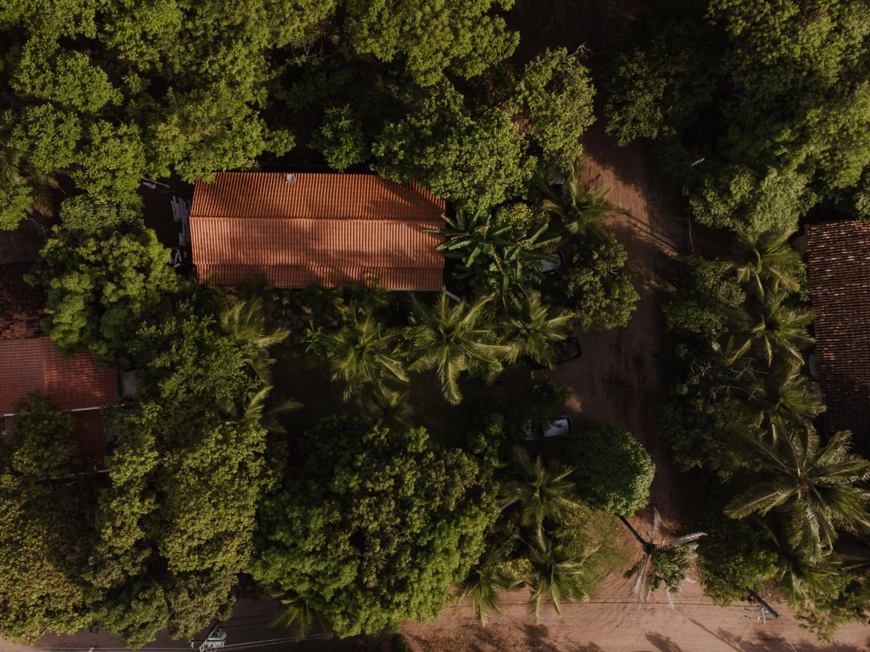 Bird's eye view in Aqualtune Pousada