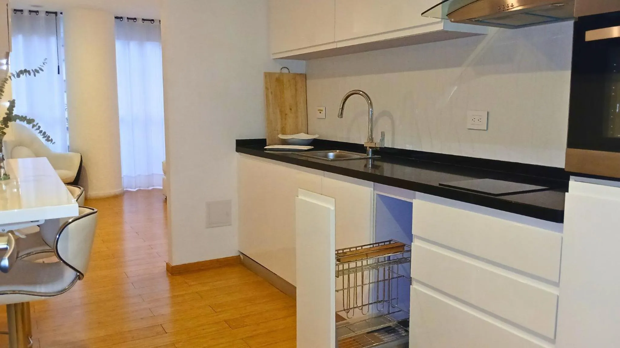 Kitchen or kitchenette in Monir Usaquén Bogotá