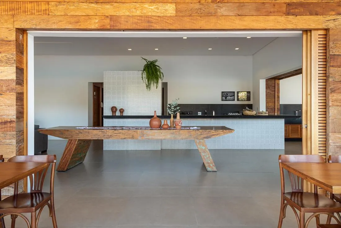 Dining area in Pousada Noah