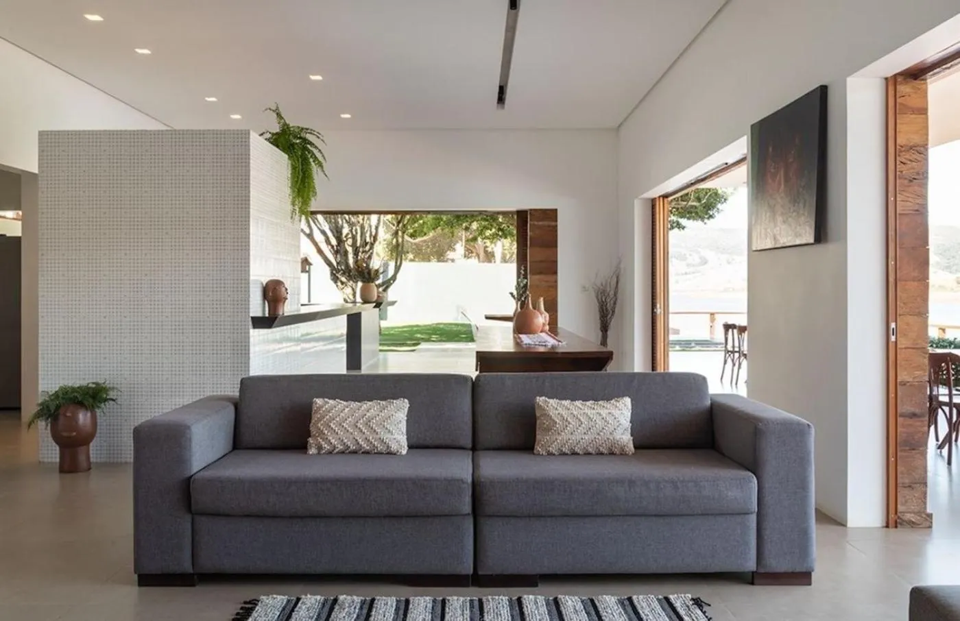 Living room in Pousada Noah