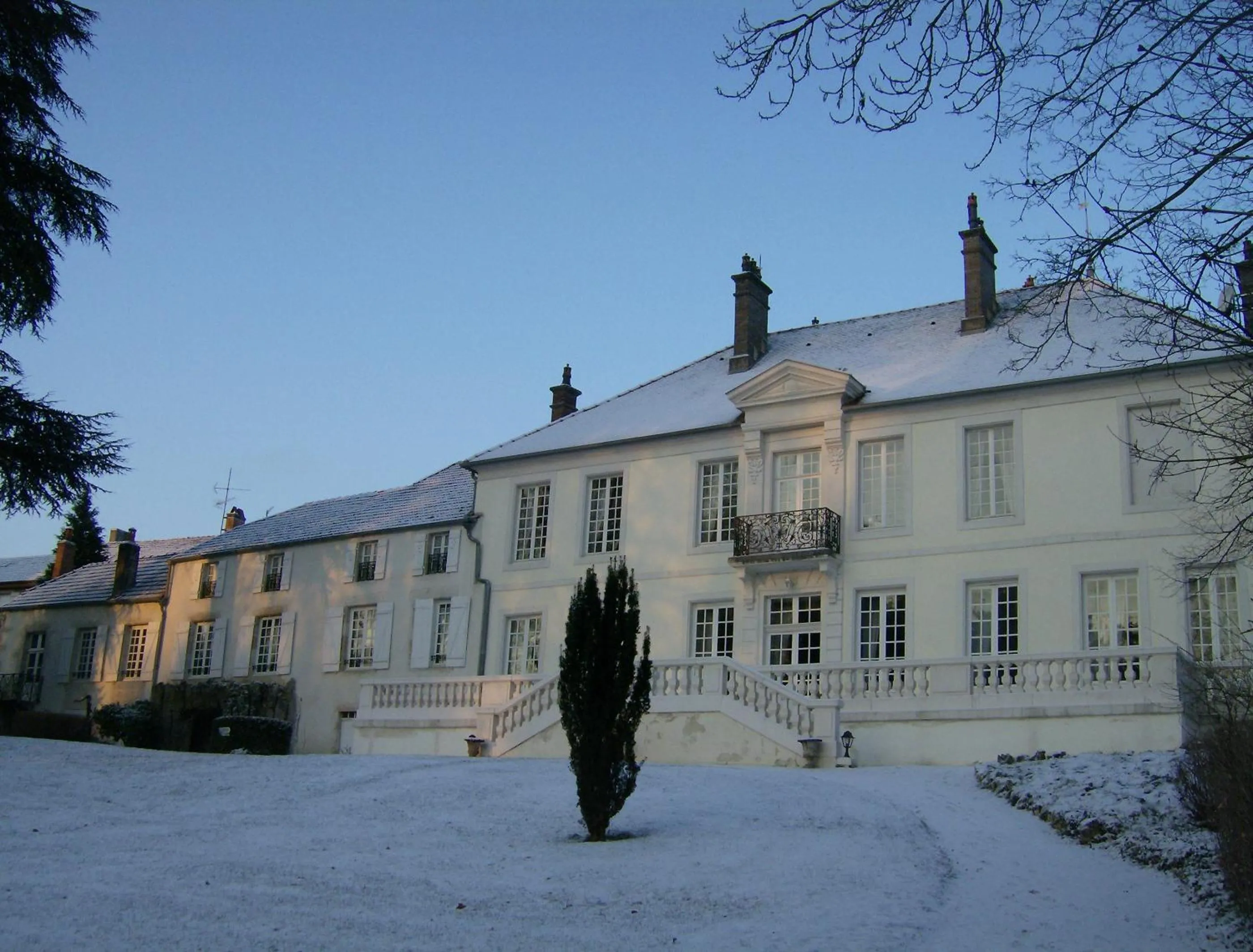 Winter in Le Chateau de Prauthoy