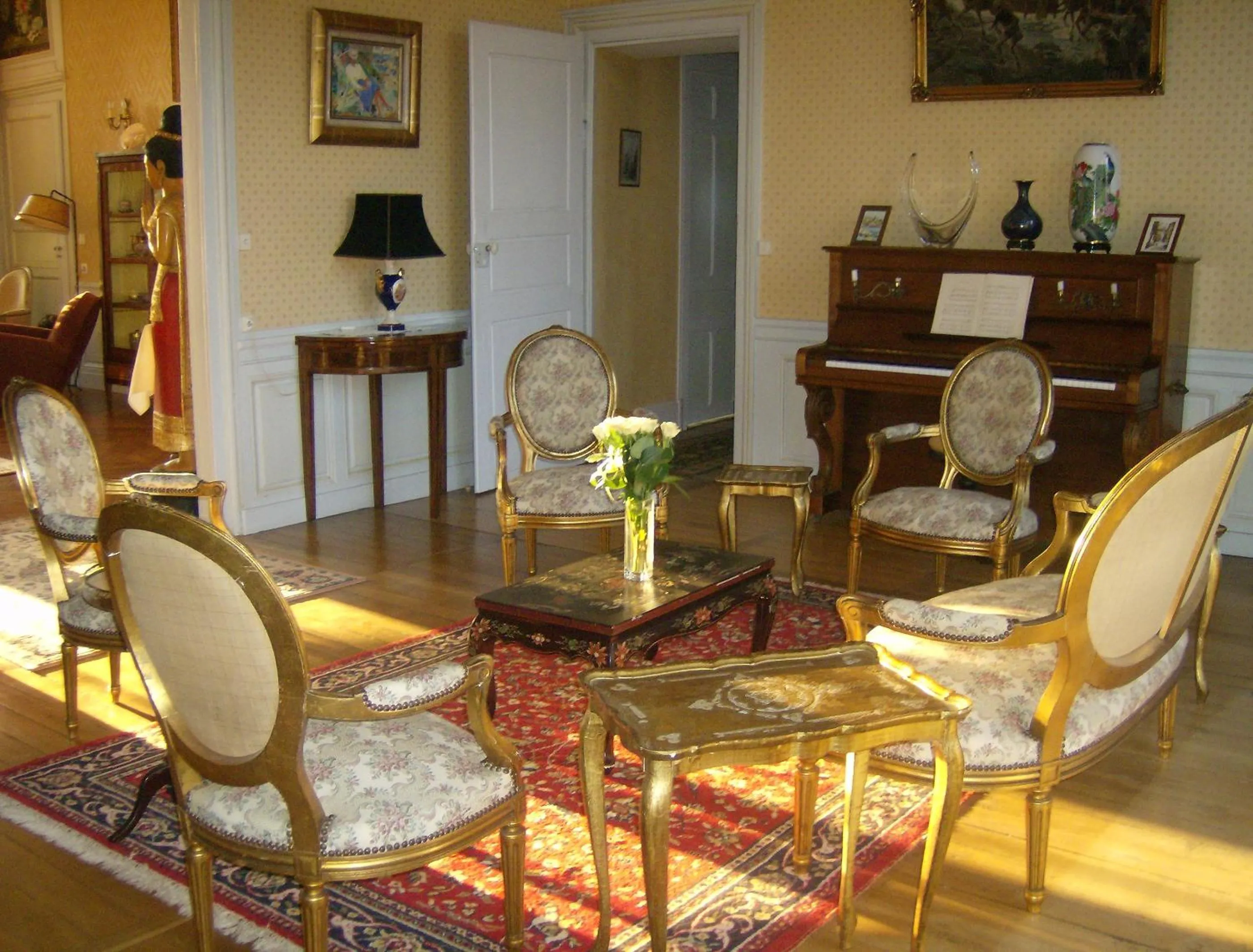 Living room in Le Chateau de Prauthoy