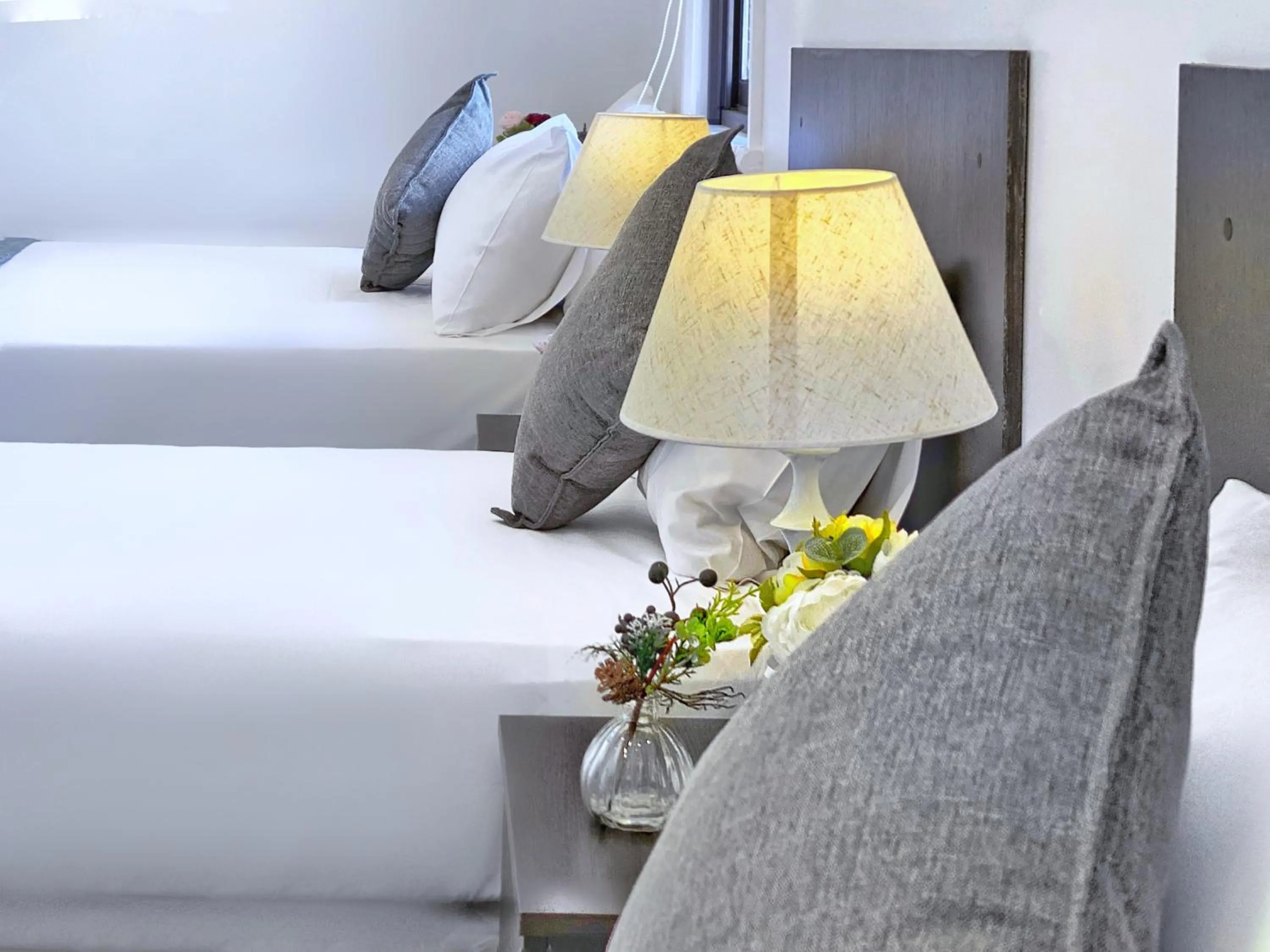 Bed in Commercial Motel