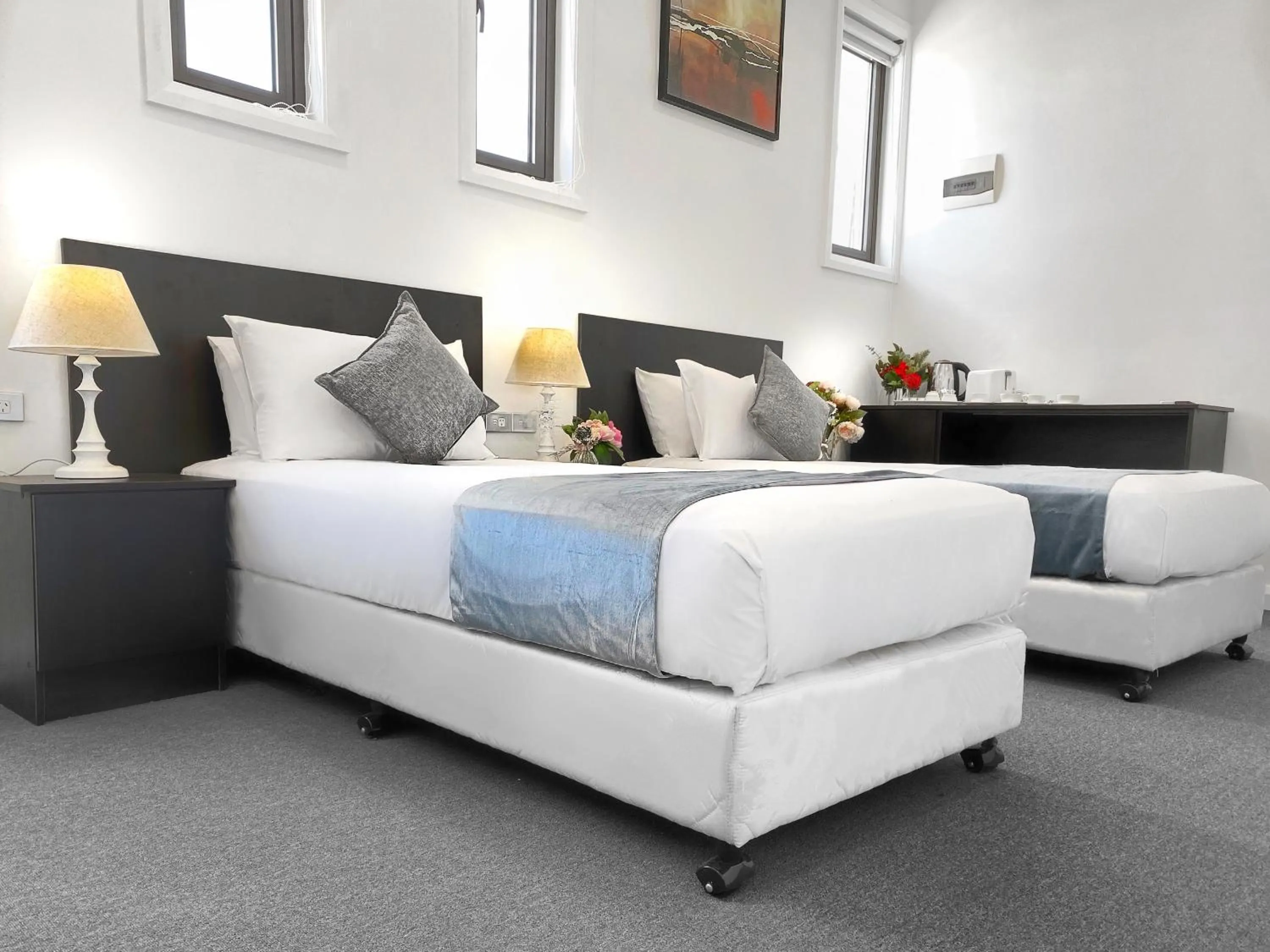 Standard Twin Room - Pet Friendly in Commercial Motel