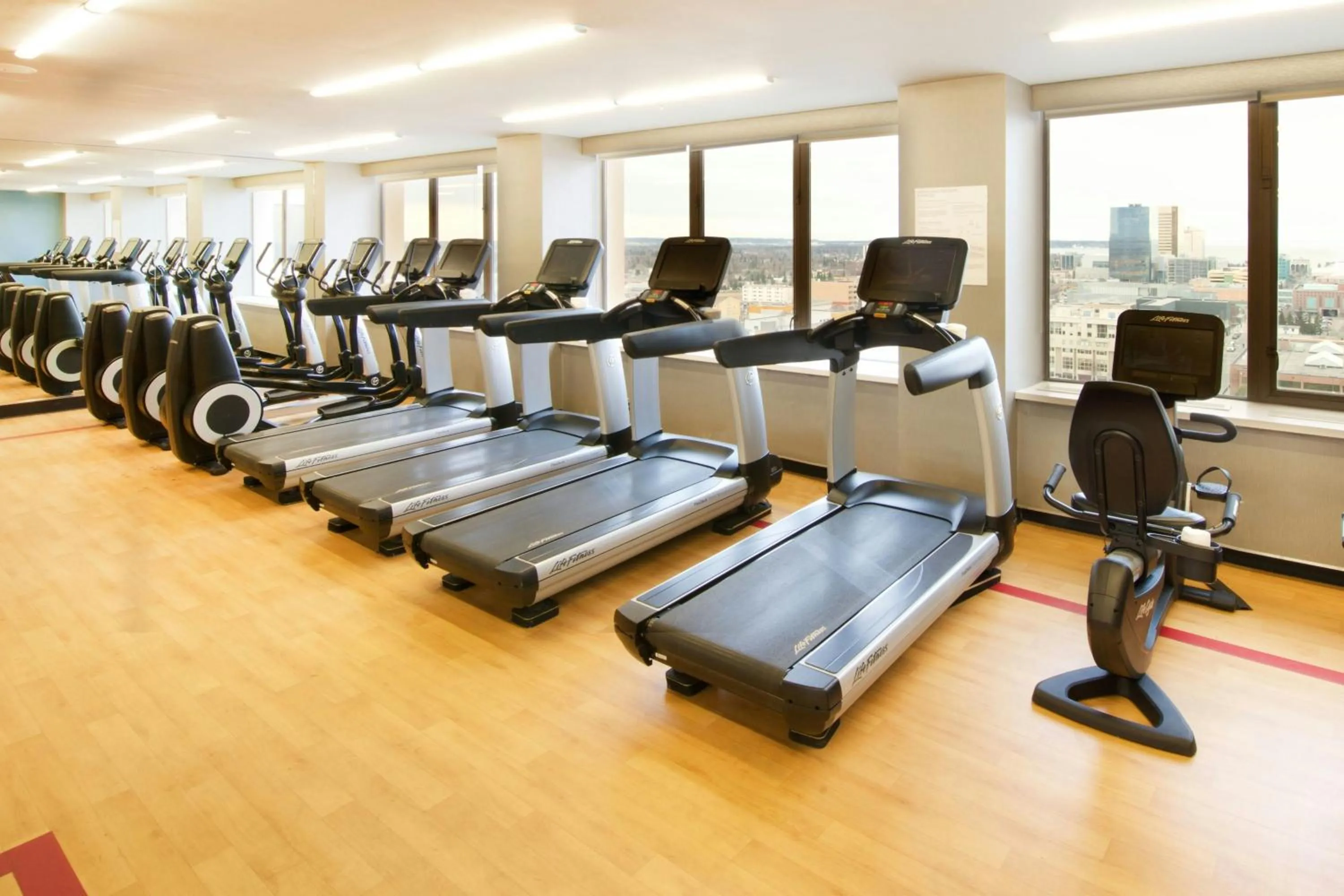Fitness centre/facilities in Sheraton Anchorage Hotel