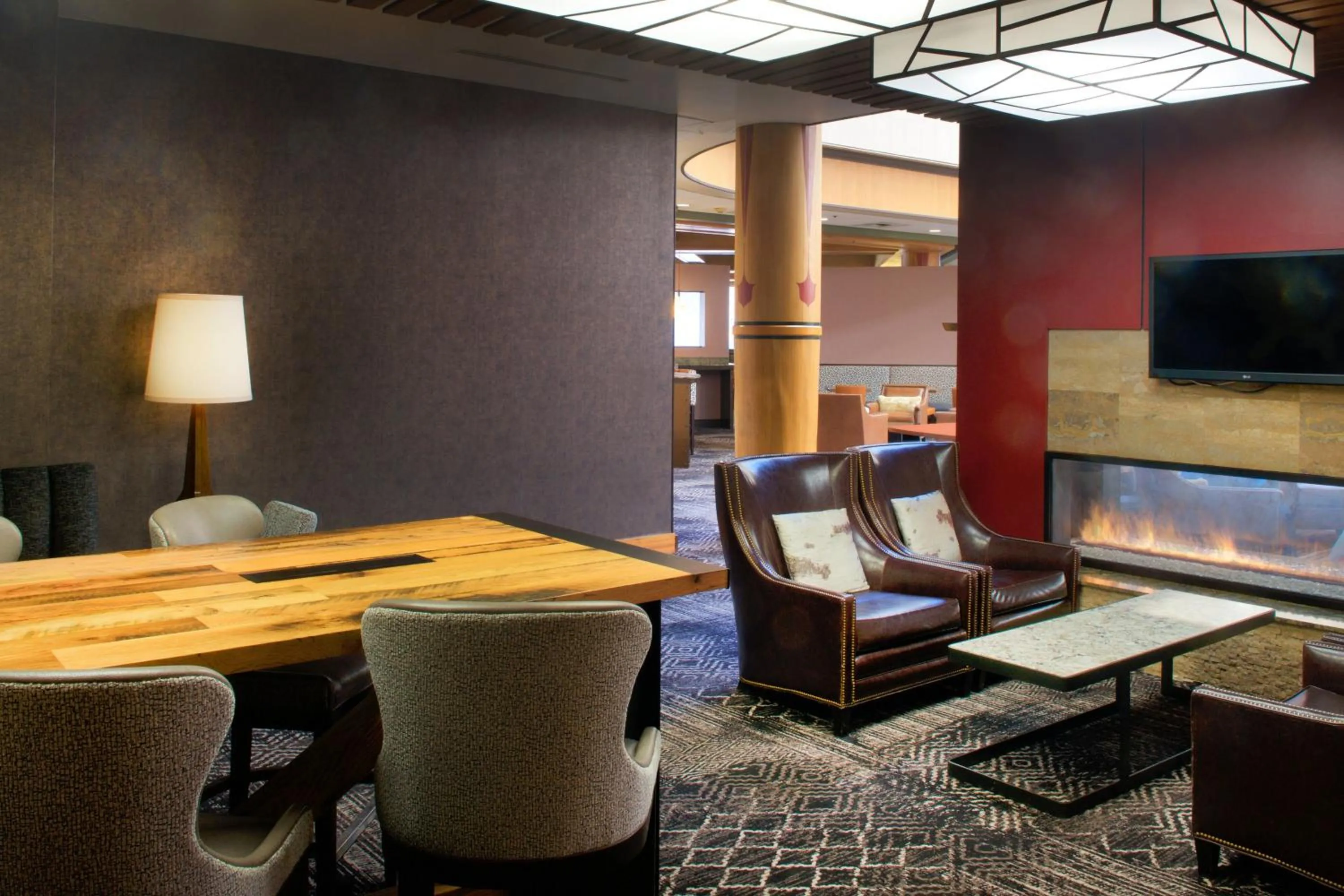 Lobby or reception in Sheraton Anchorage Hotel