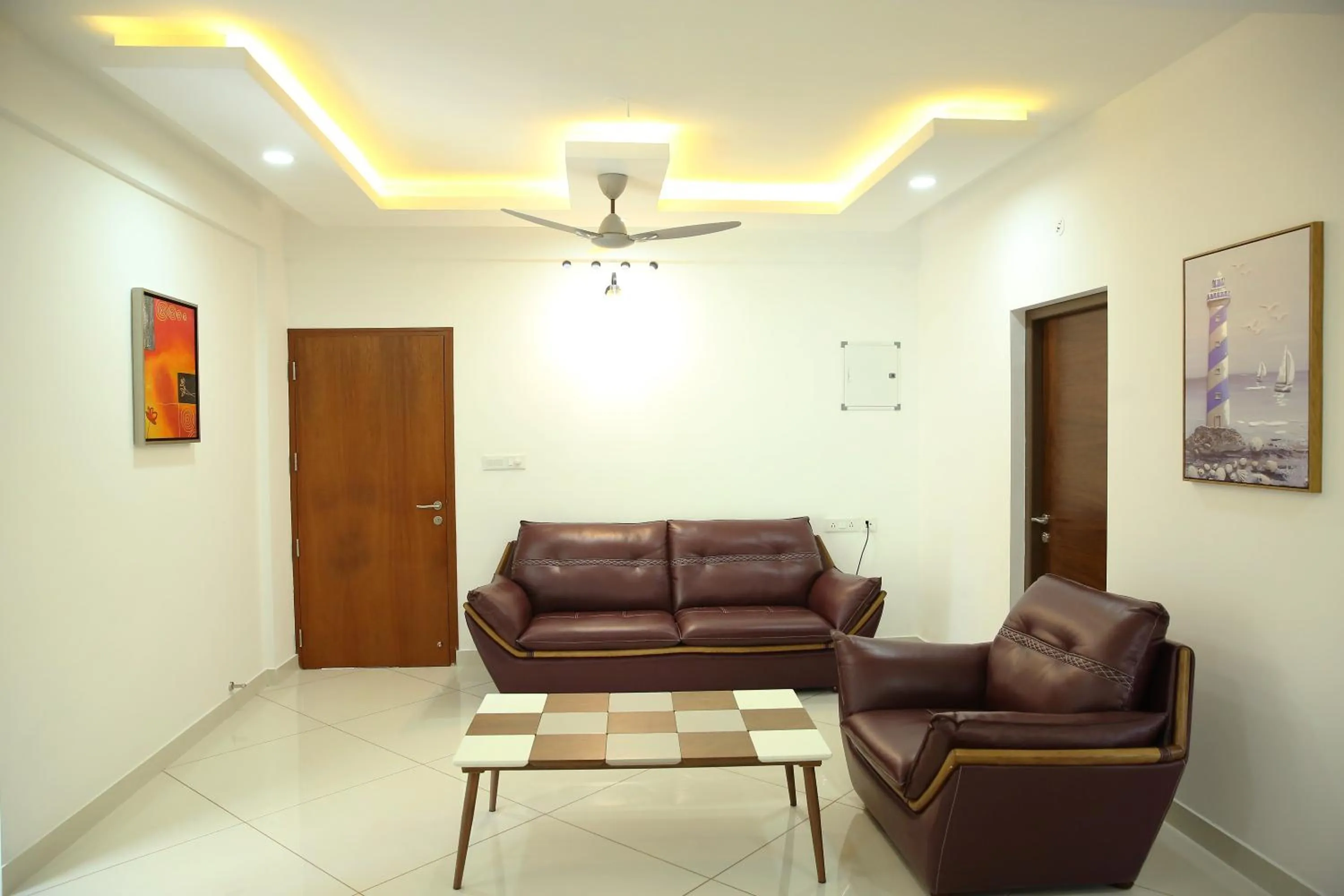 Living room in Eden Isle Luxury Service Apartment