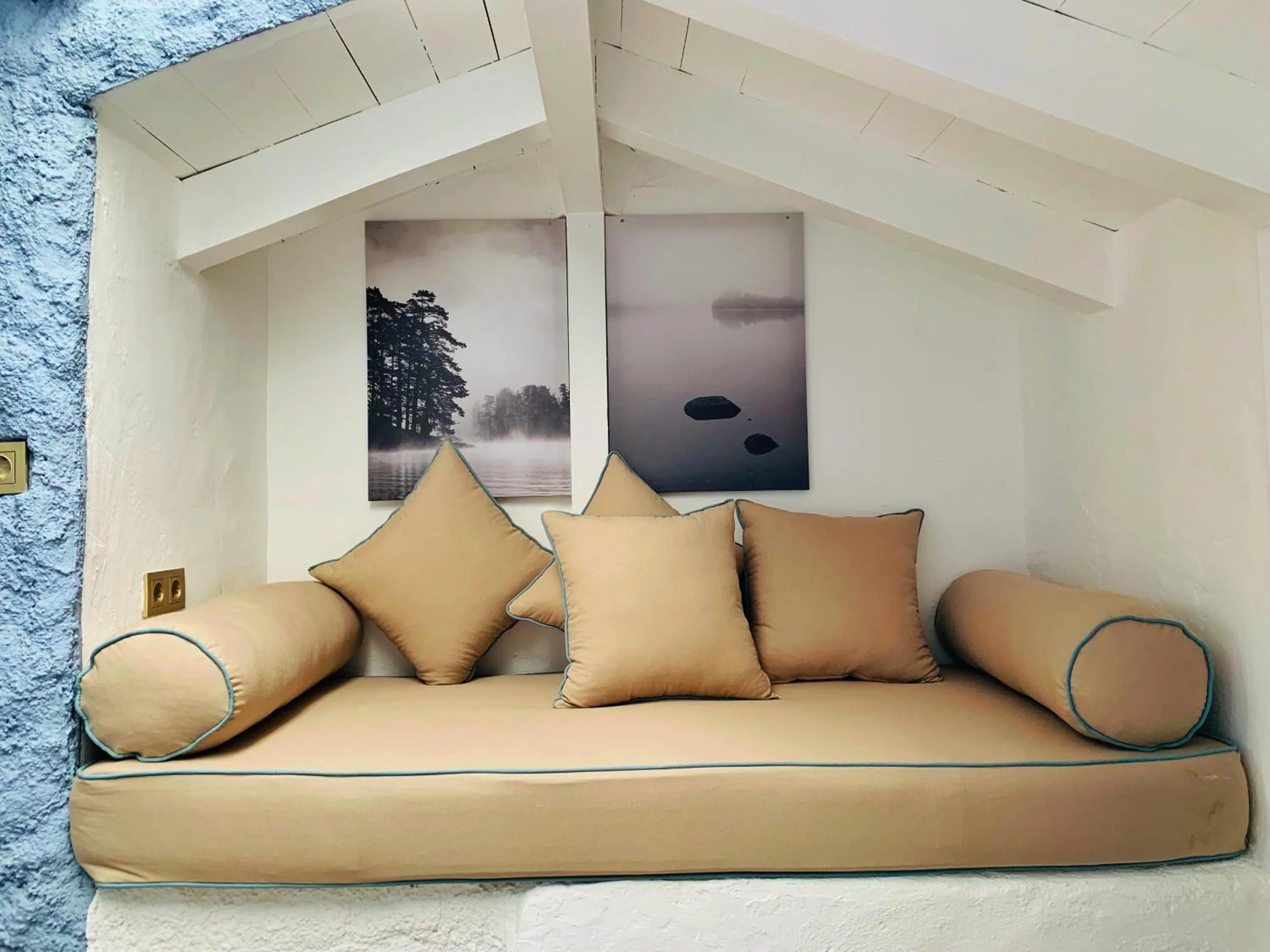 Seating area in Maison d'Azur Alaçatı