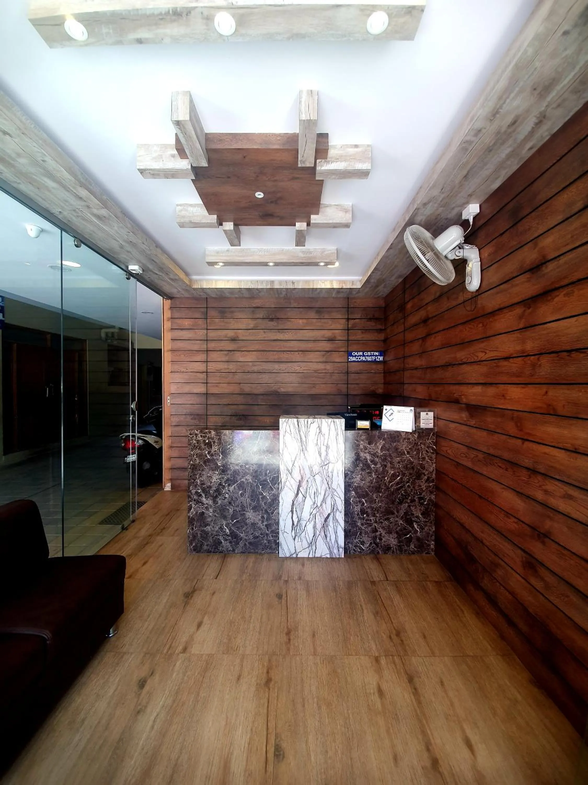 Lobby or reception in Veekay Residency