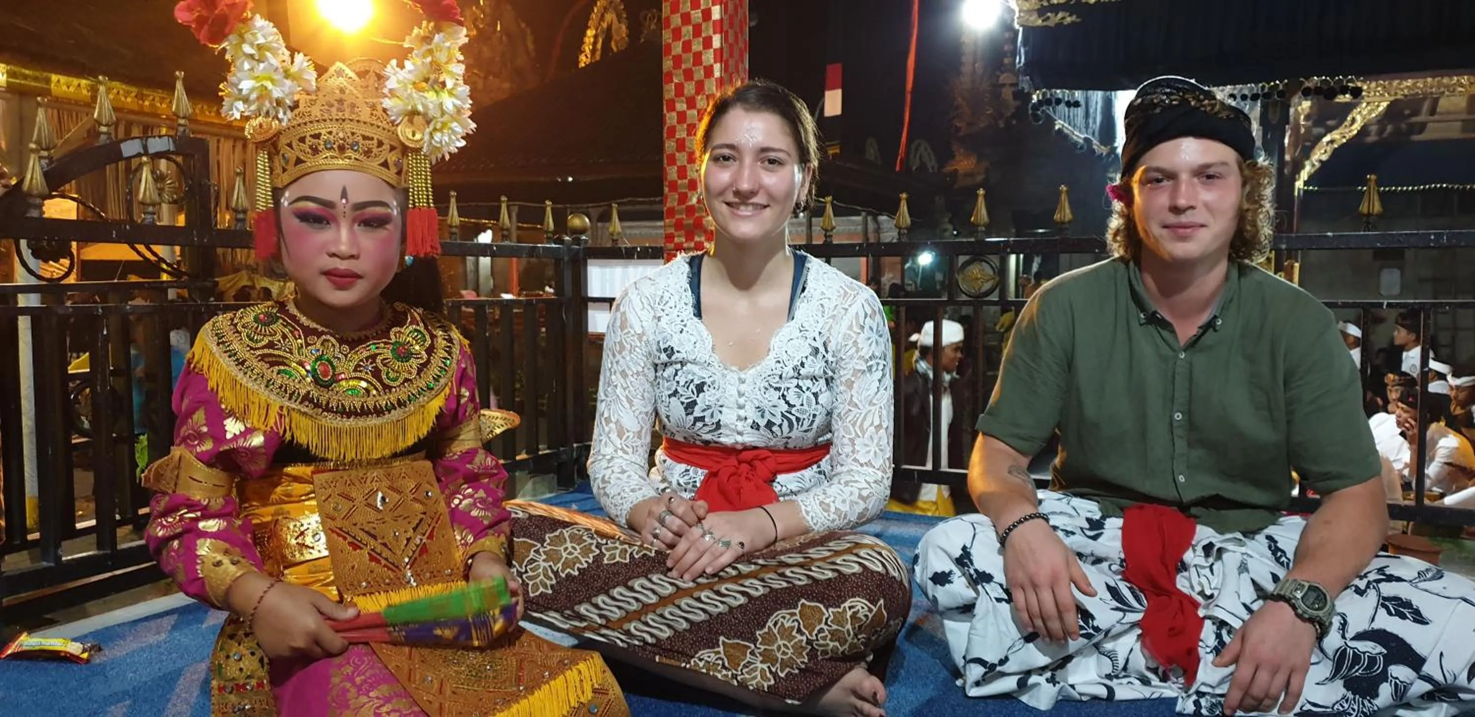 People in Volcano Lake View