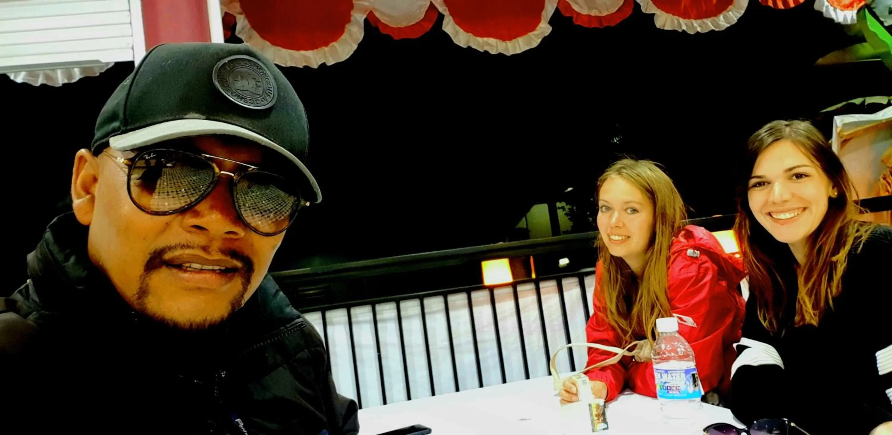 People in Volcano Lake View