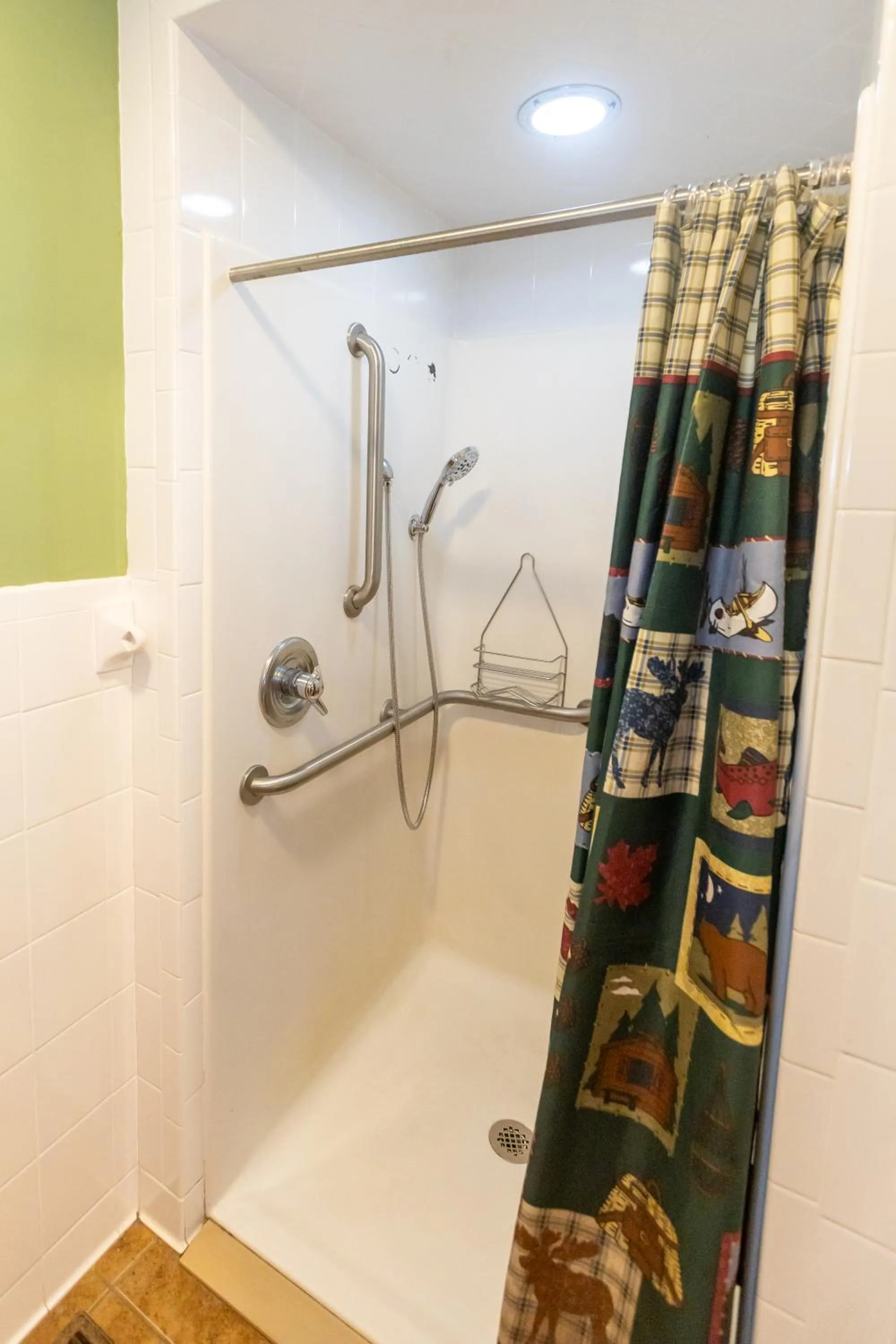 Bathroom in Springmaid Mountain Retreat & Stables