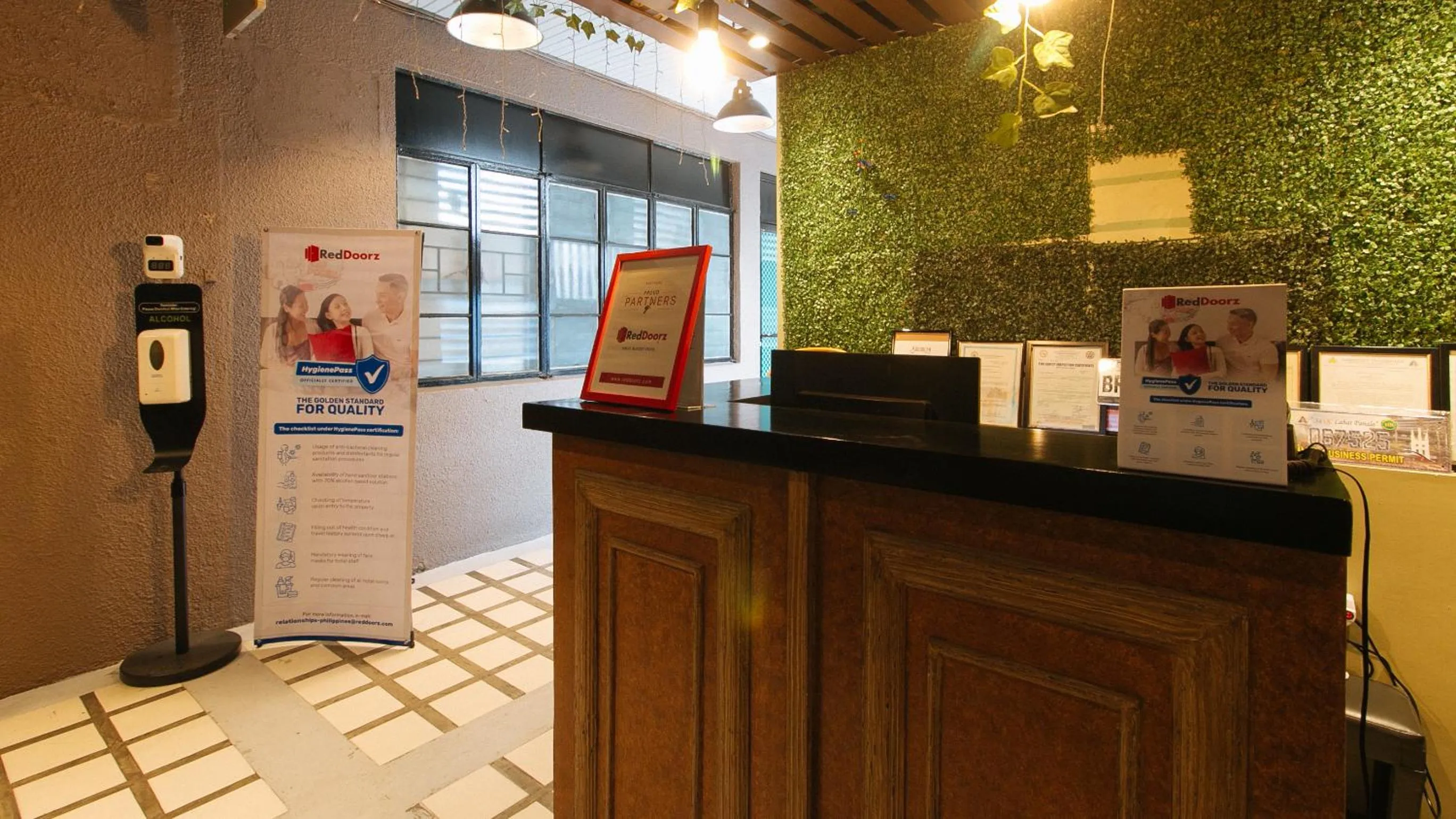 Lobby or reception in RedDoorz near Fishermall Quezon City