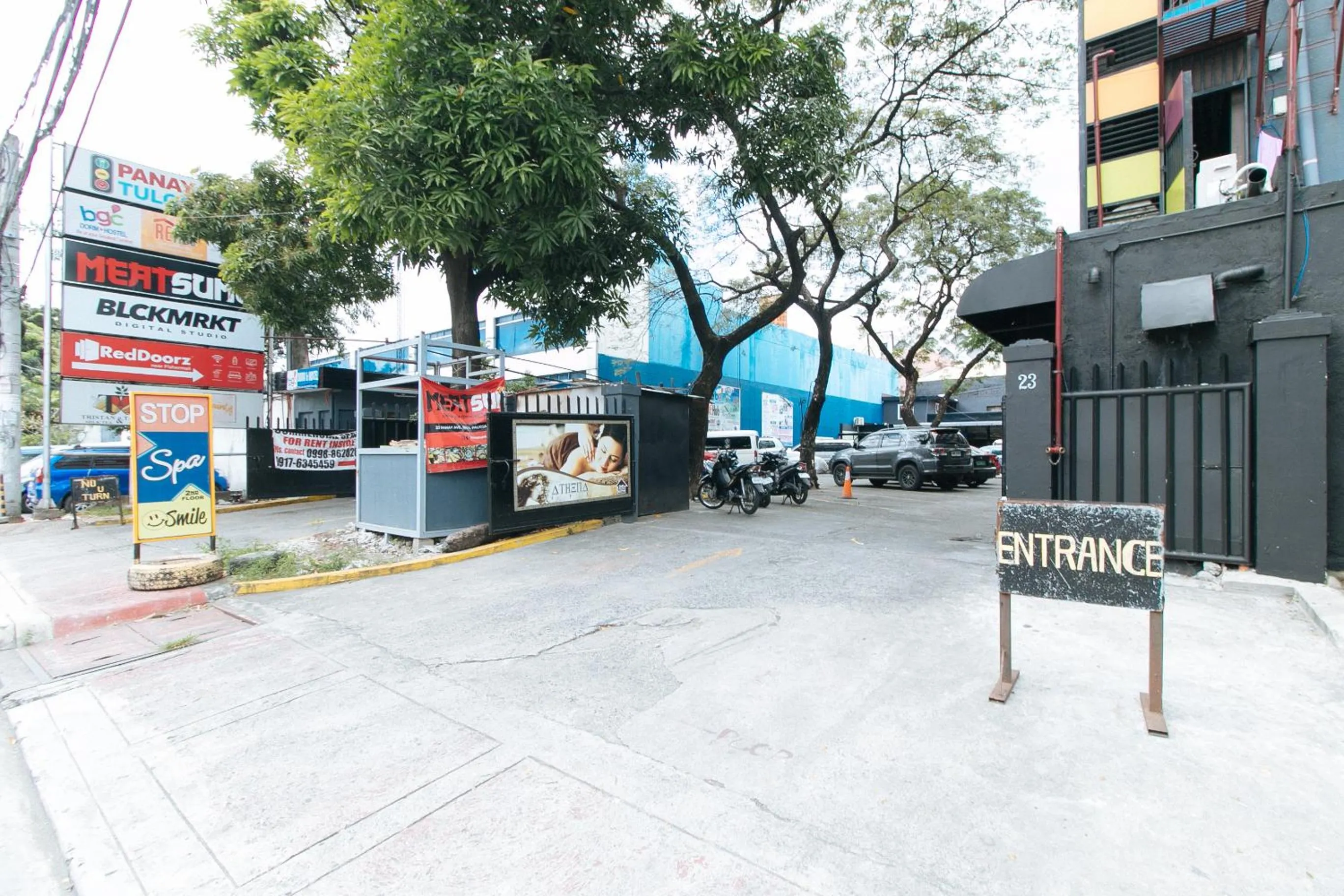 Street view in RedDoorz near Fishermall Quezon City