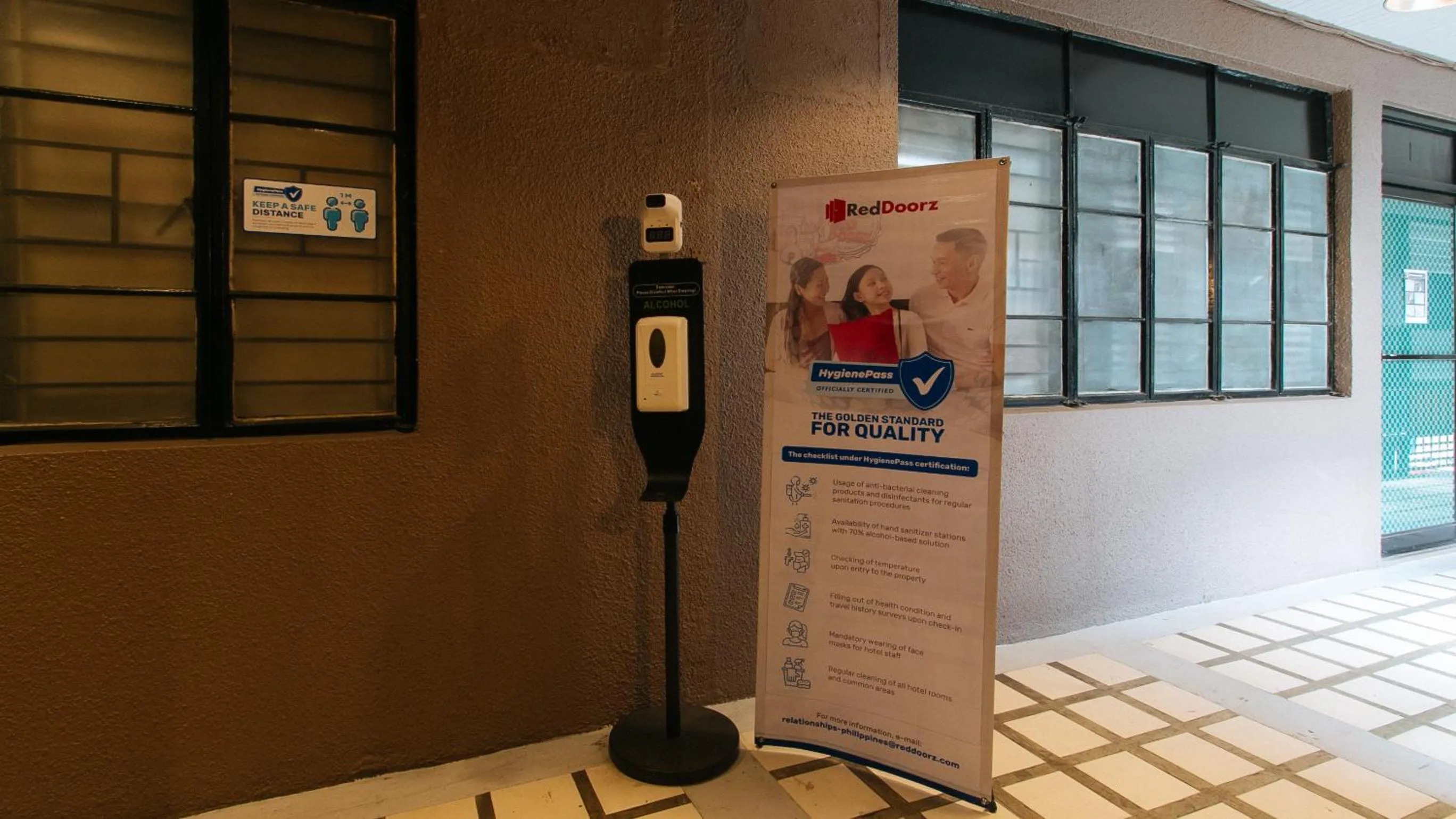 View (from property/room) in RedDoorz near Fishermall Quezon City