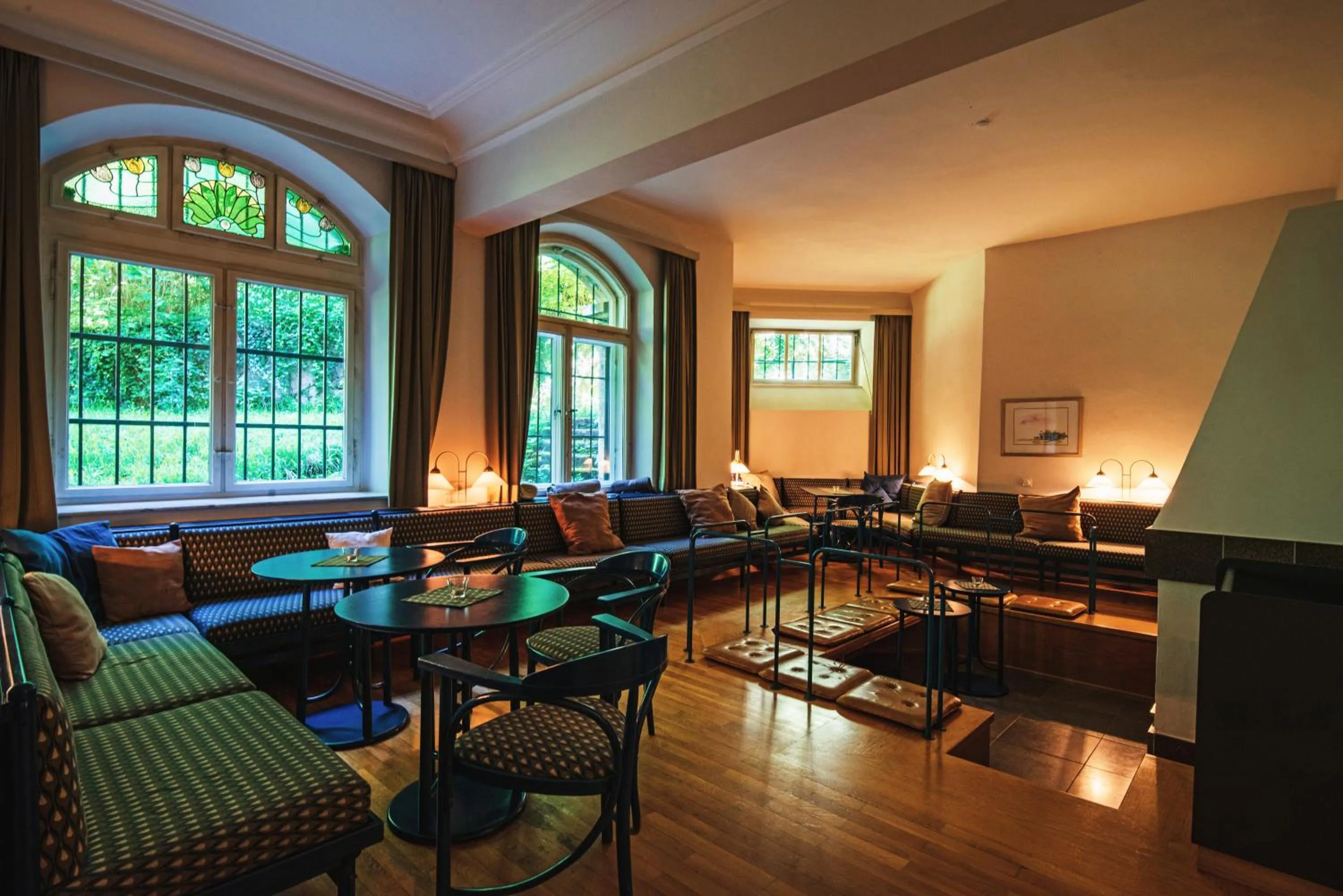 Communal lounge/ TV room in Wildbad Rothenburg