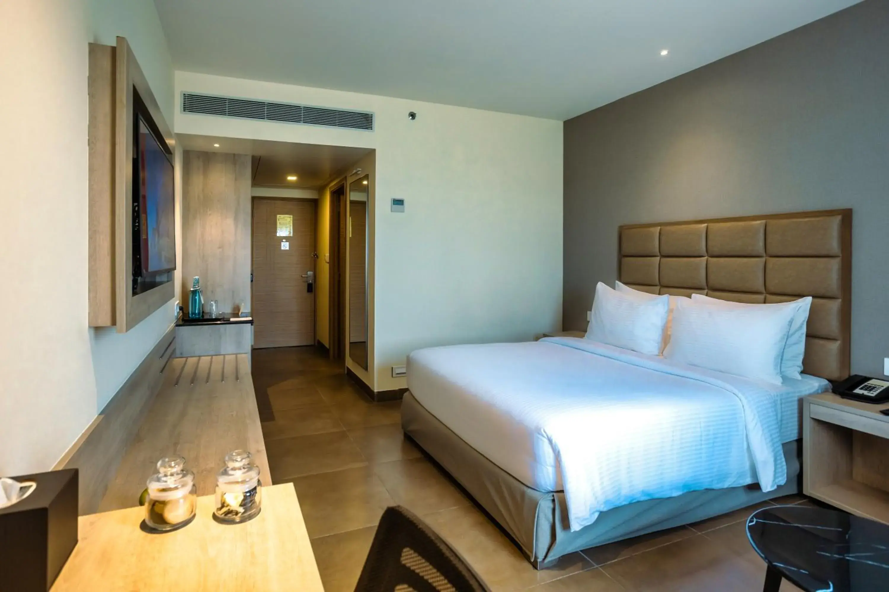 Bedroom, Bed in Amika Hotel,Madurai - Near Airport Bedroom, Bed in Amika Hotel,Madurai - Near Airport