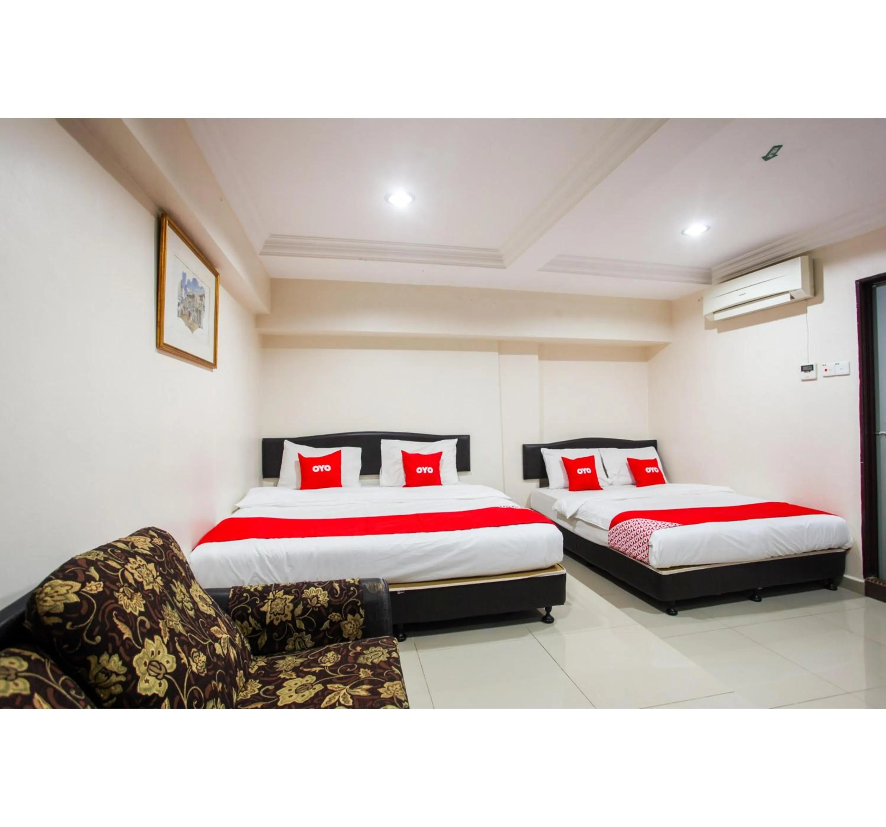 Bedroom, Bed in OYO 89549 Casavilla Hotel (city Centre) Taiping
