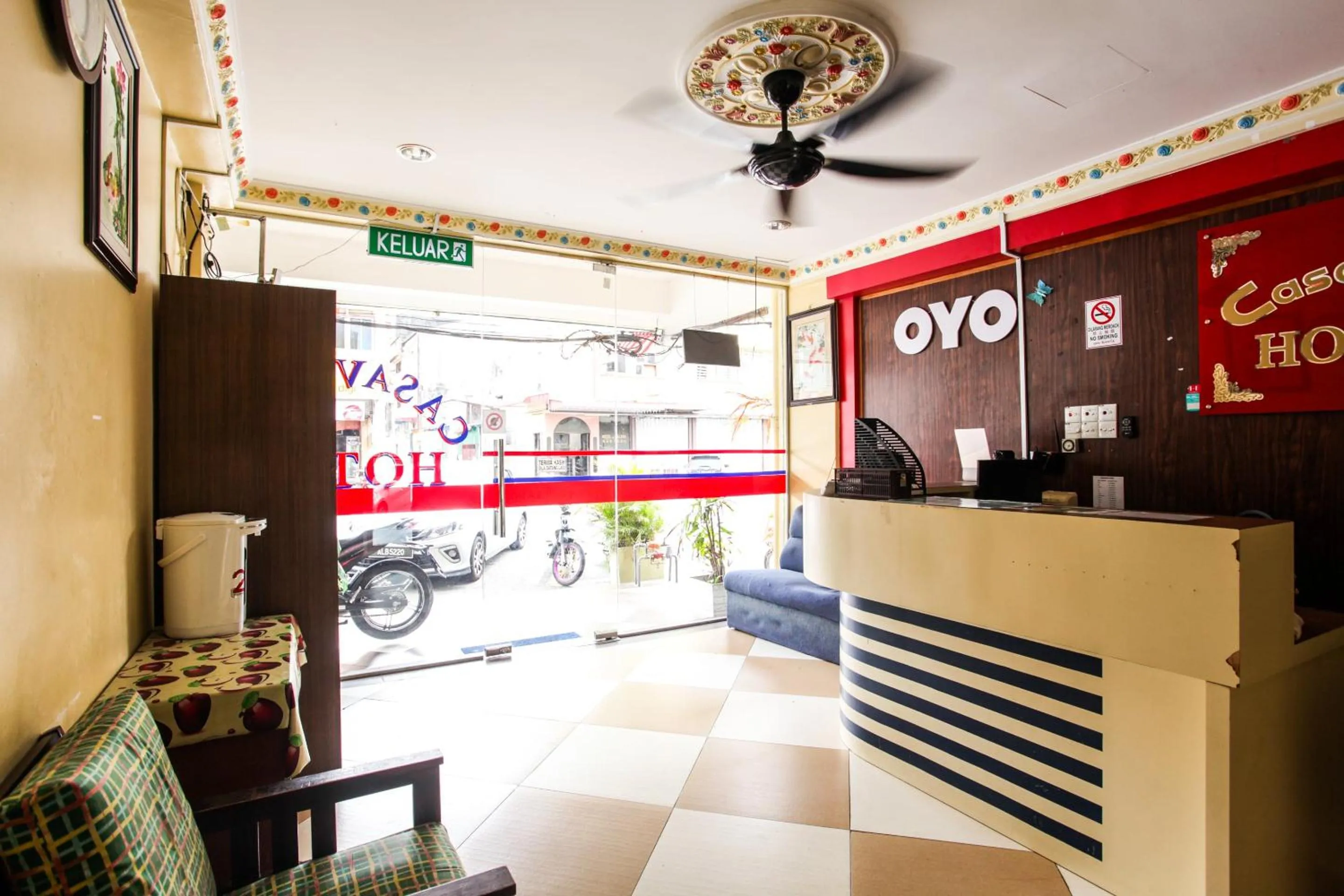 Lobby or reception in OYO 89549 Casavilla Hotel (city Centre) Taiping