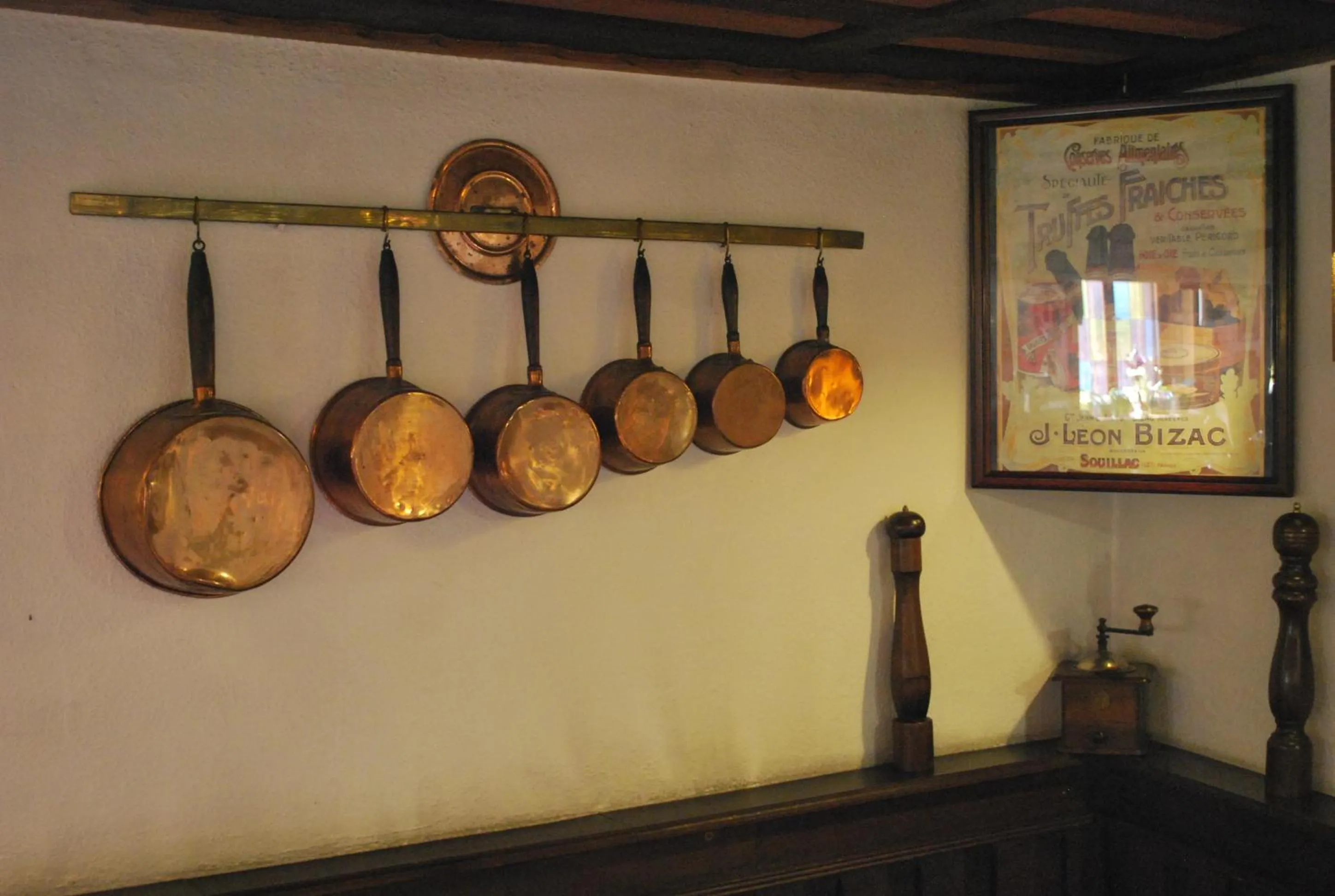 Decorative detail in Logis Hôtel Restaurant Kleiber