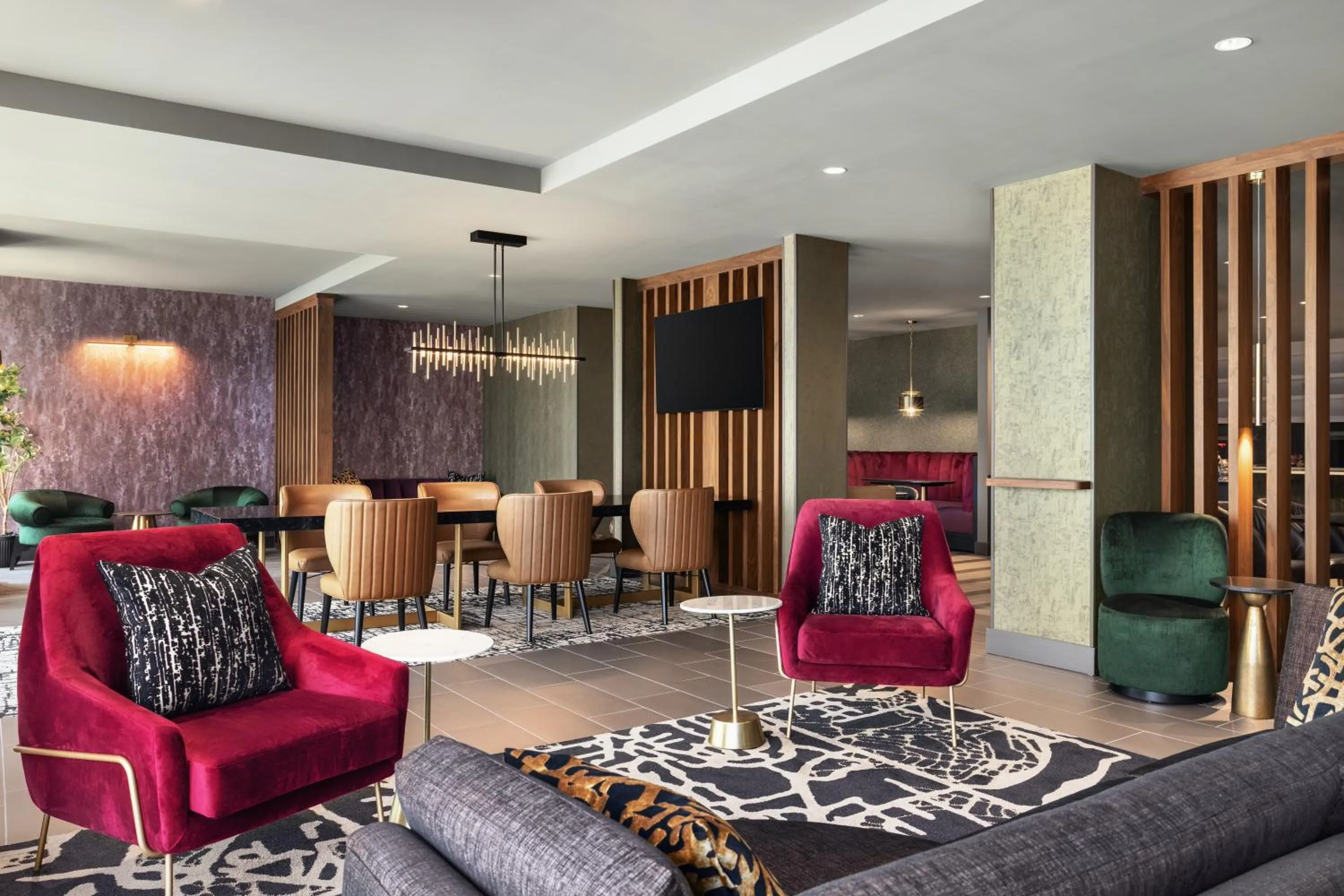 Lobby or reception in Hyatt Place Charlotte Downtown