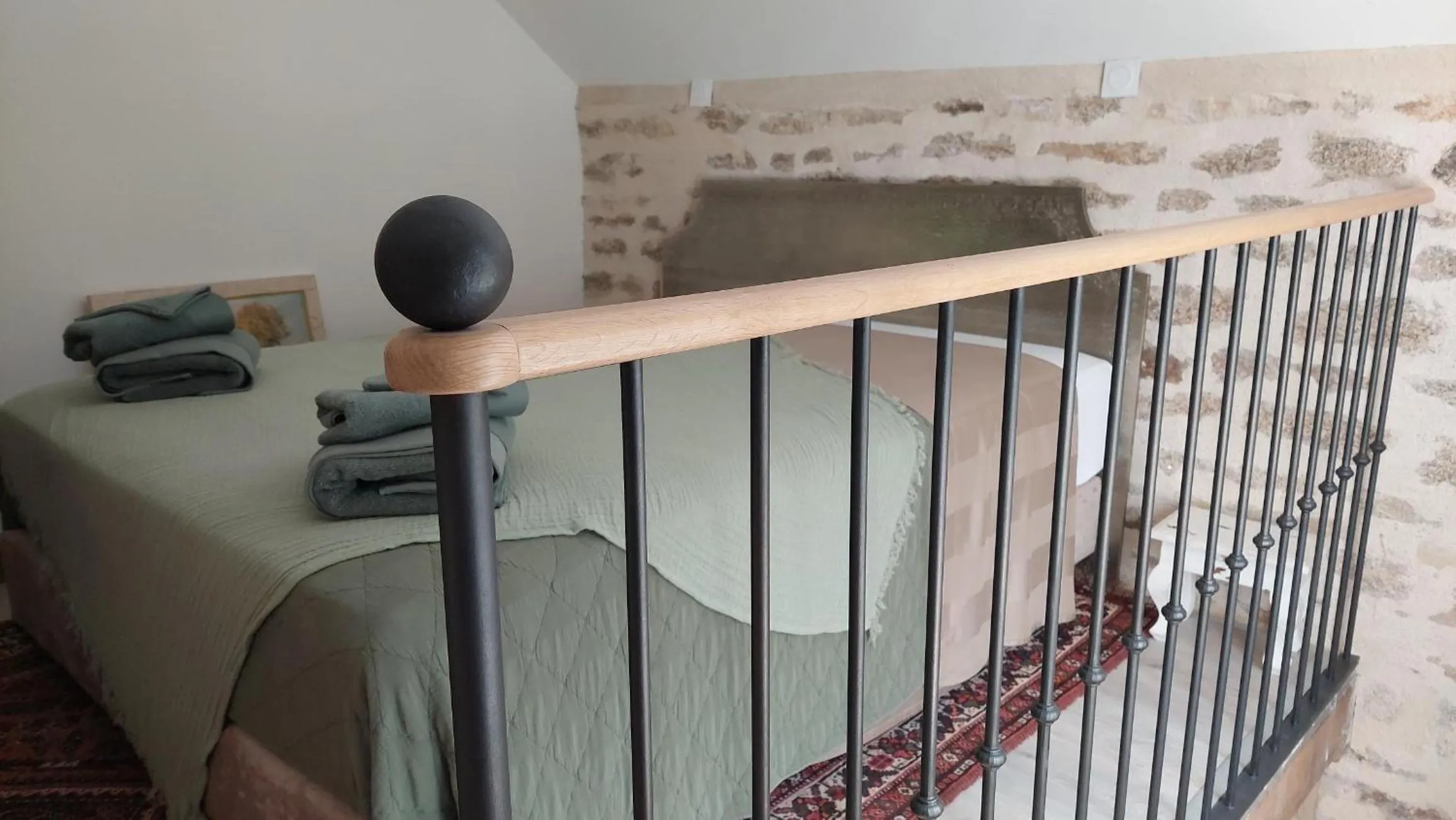 Bedroom, Bed in Manoir de la Chapelle