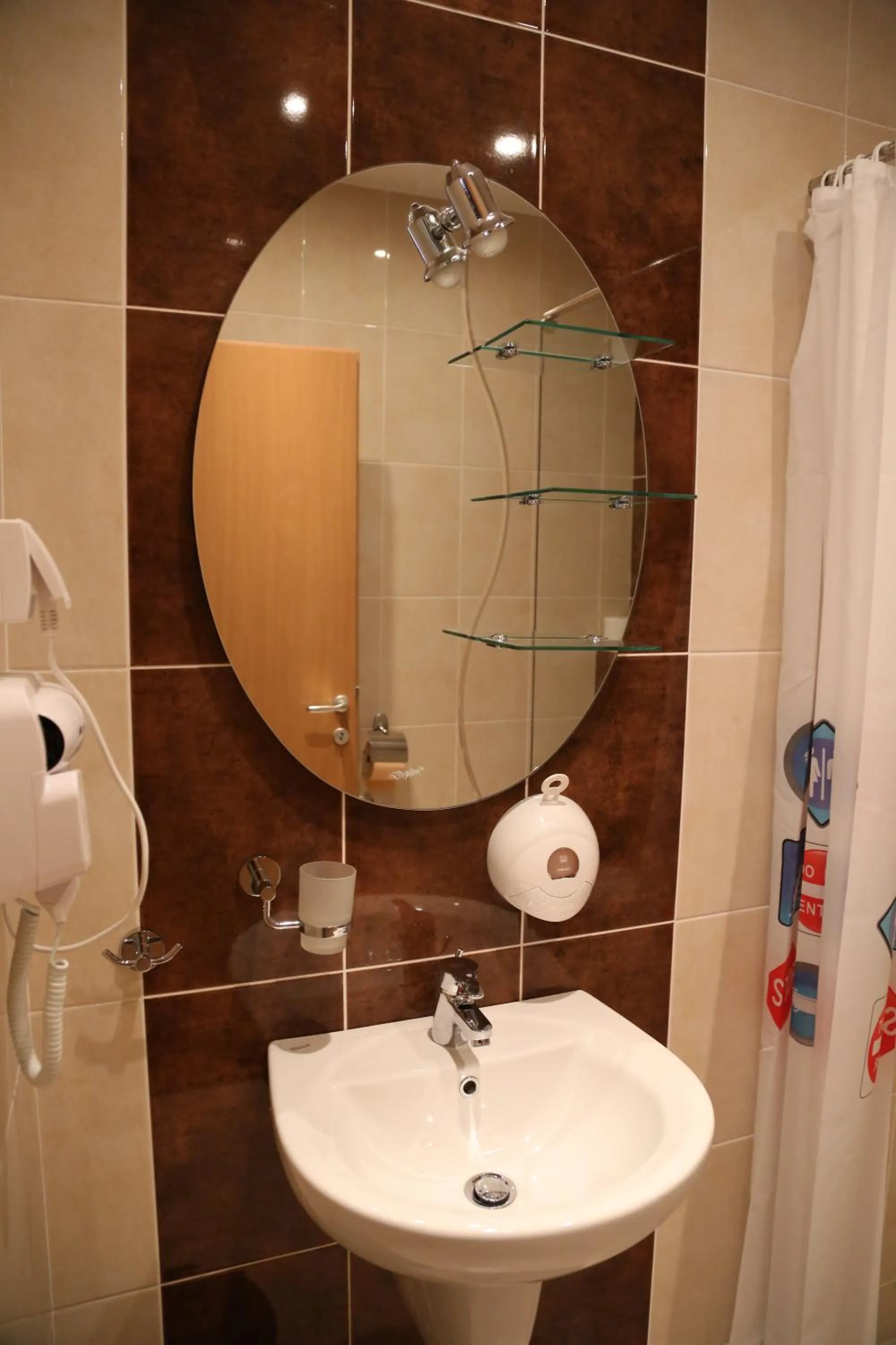 Decorative detail in Hotel Novella Uno