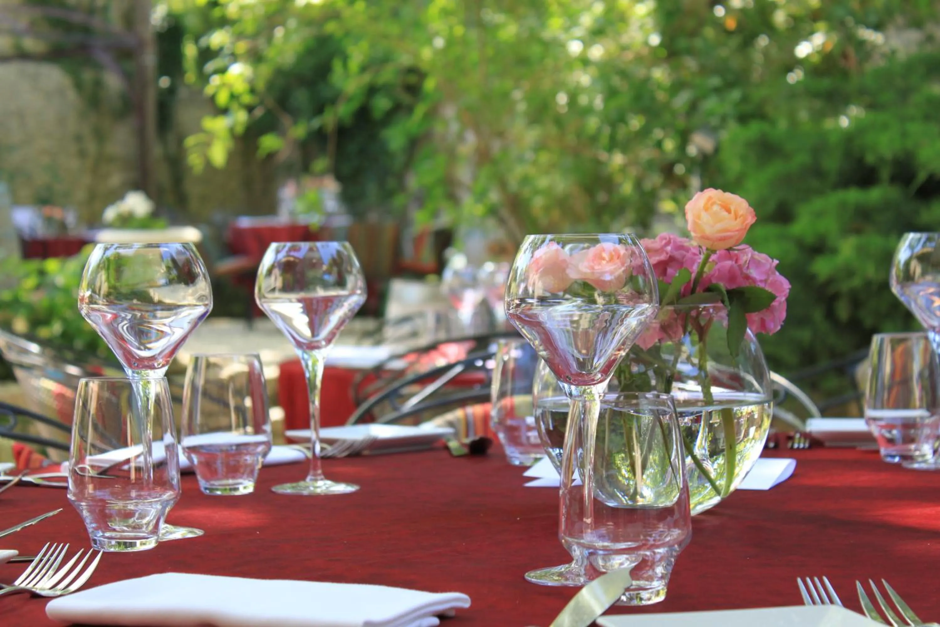 Decorative detail in Hotel Mas De Cure Bourse