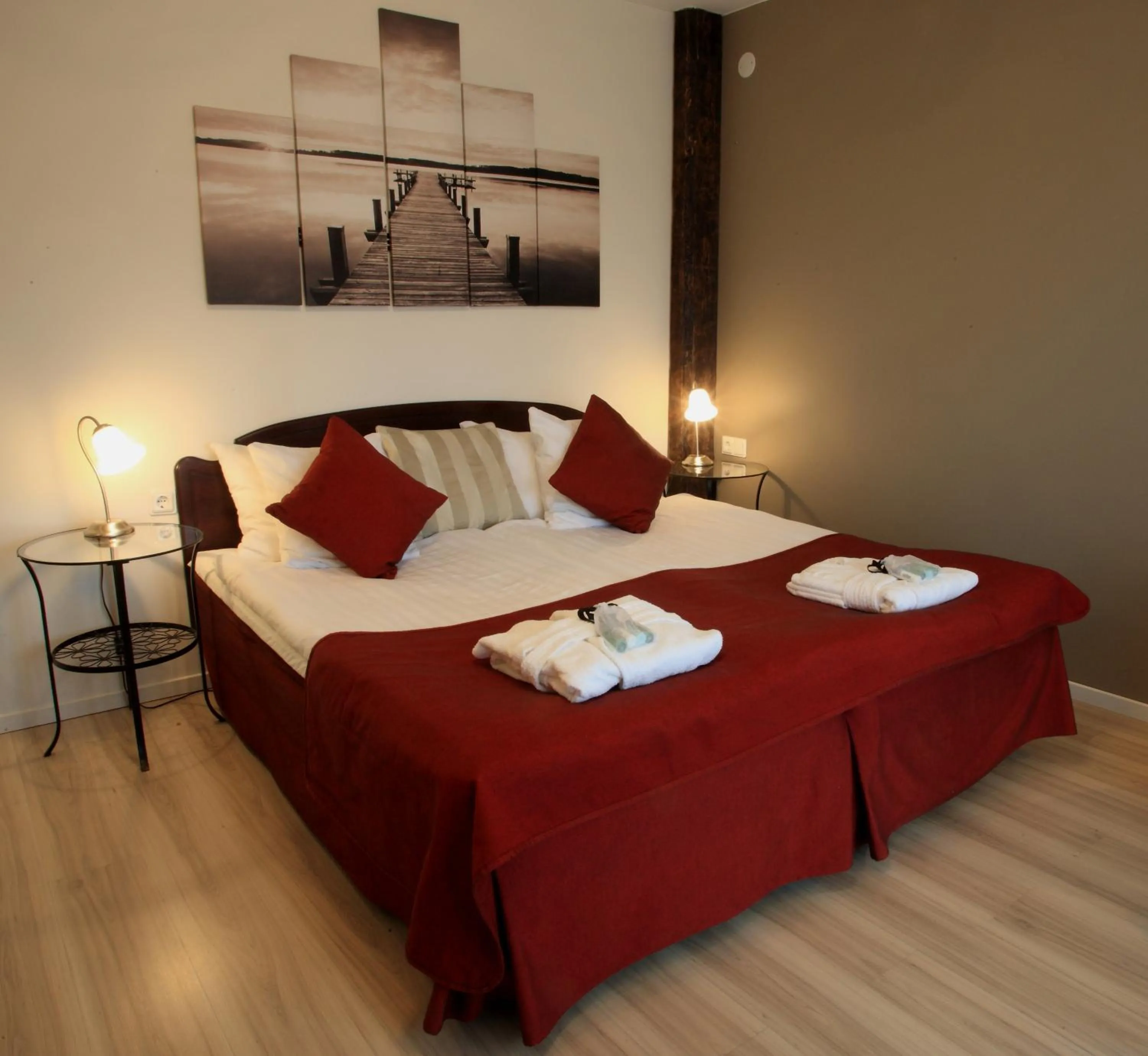 Bedroom, Bed in Vejby Strand Hotel