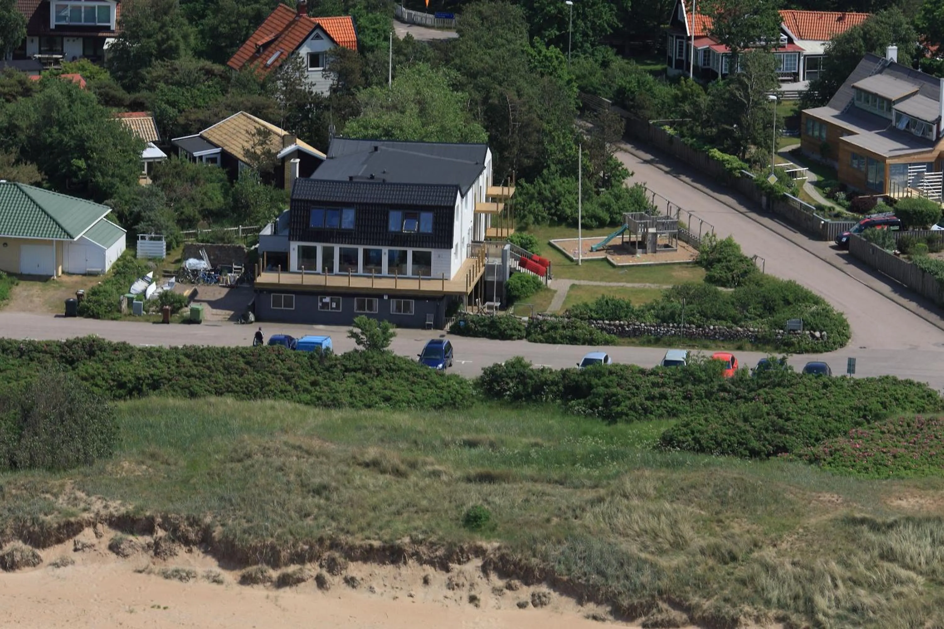Bird's eye view in Vejby Strand Hotel
