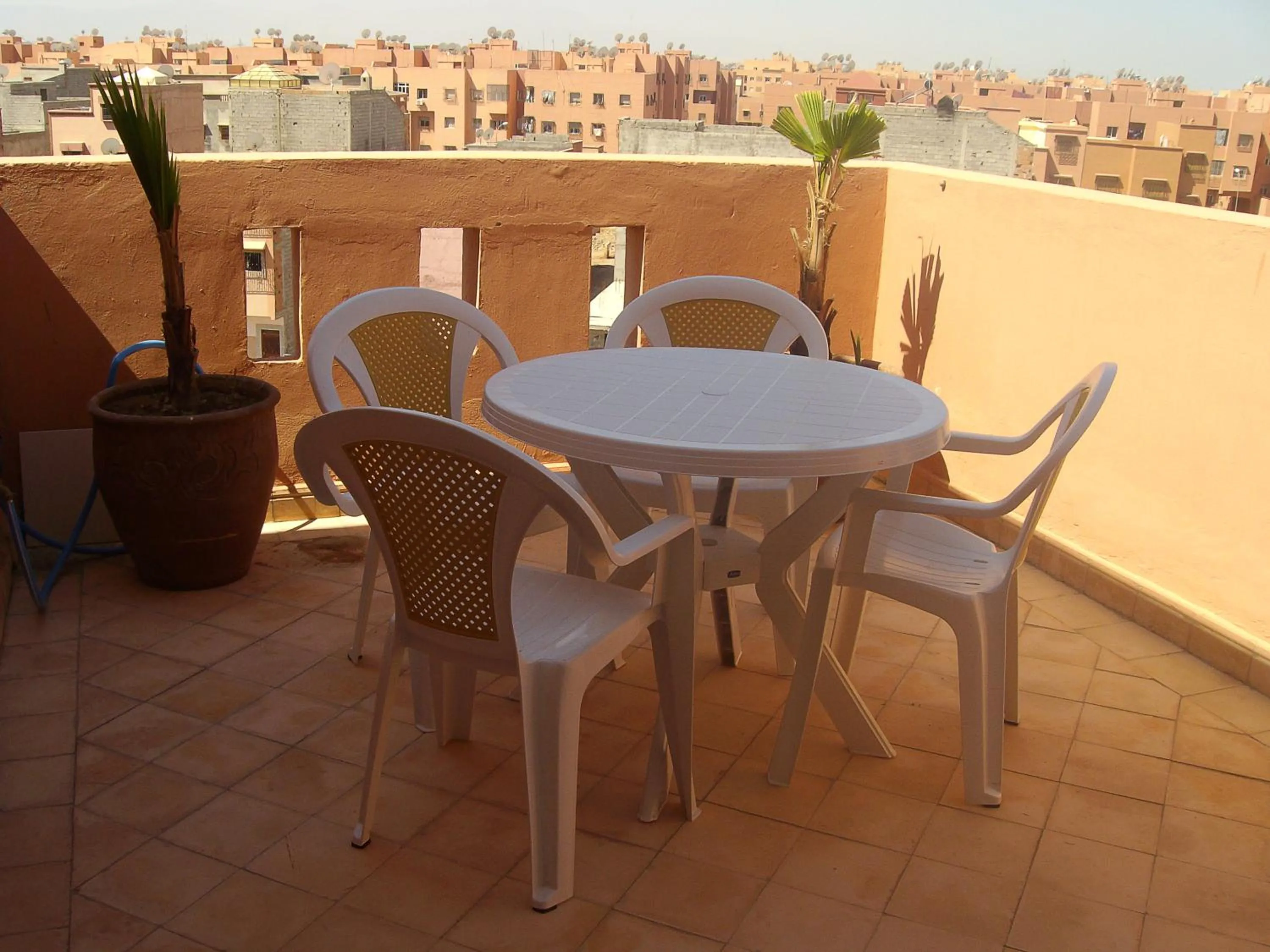 Balcony/Terrace in Appartement Aïda