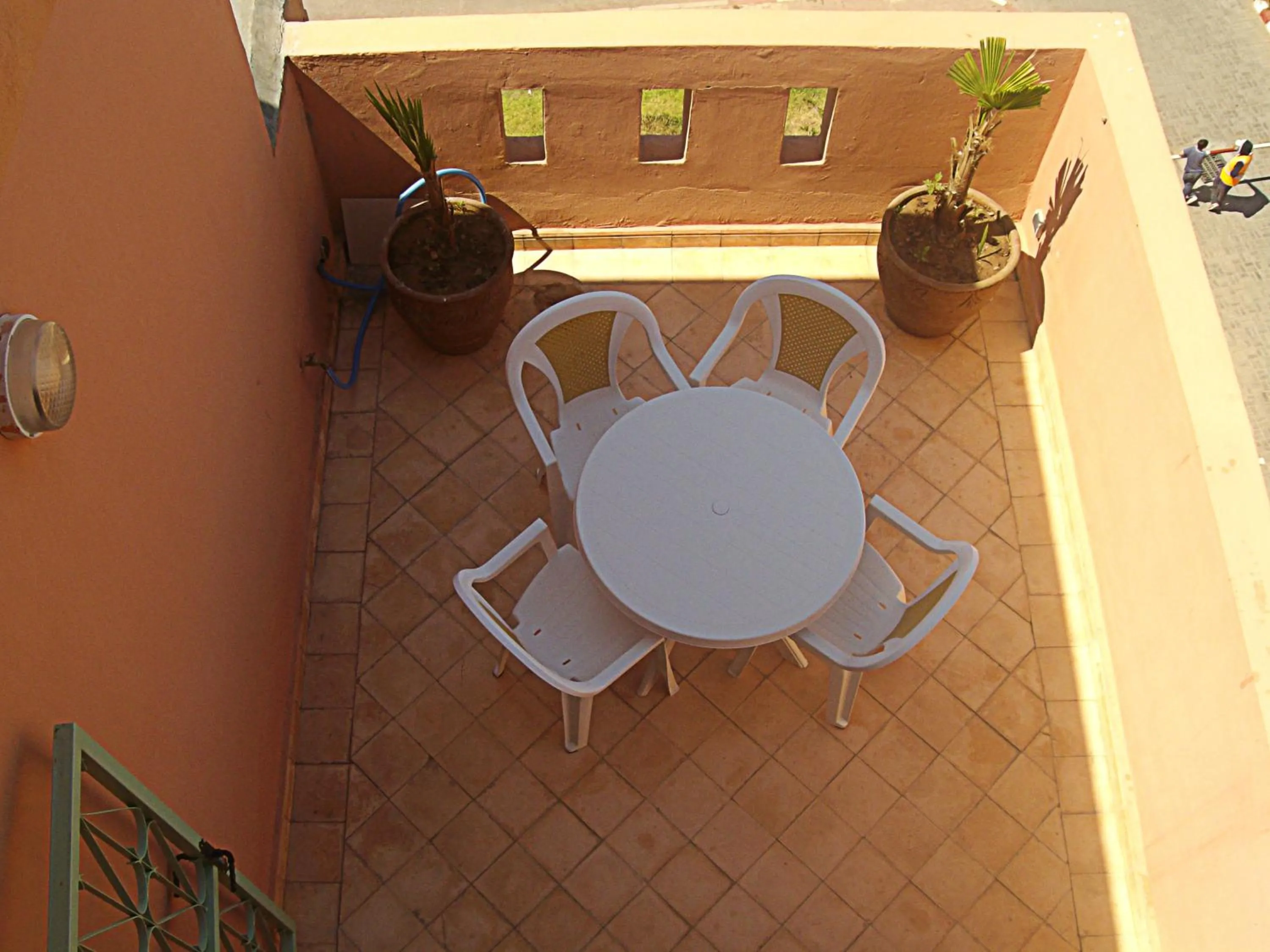 Balcony/Terrace in Appartement Aïda