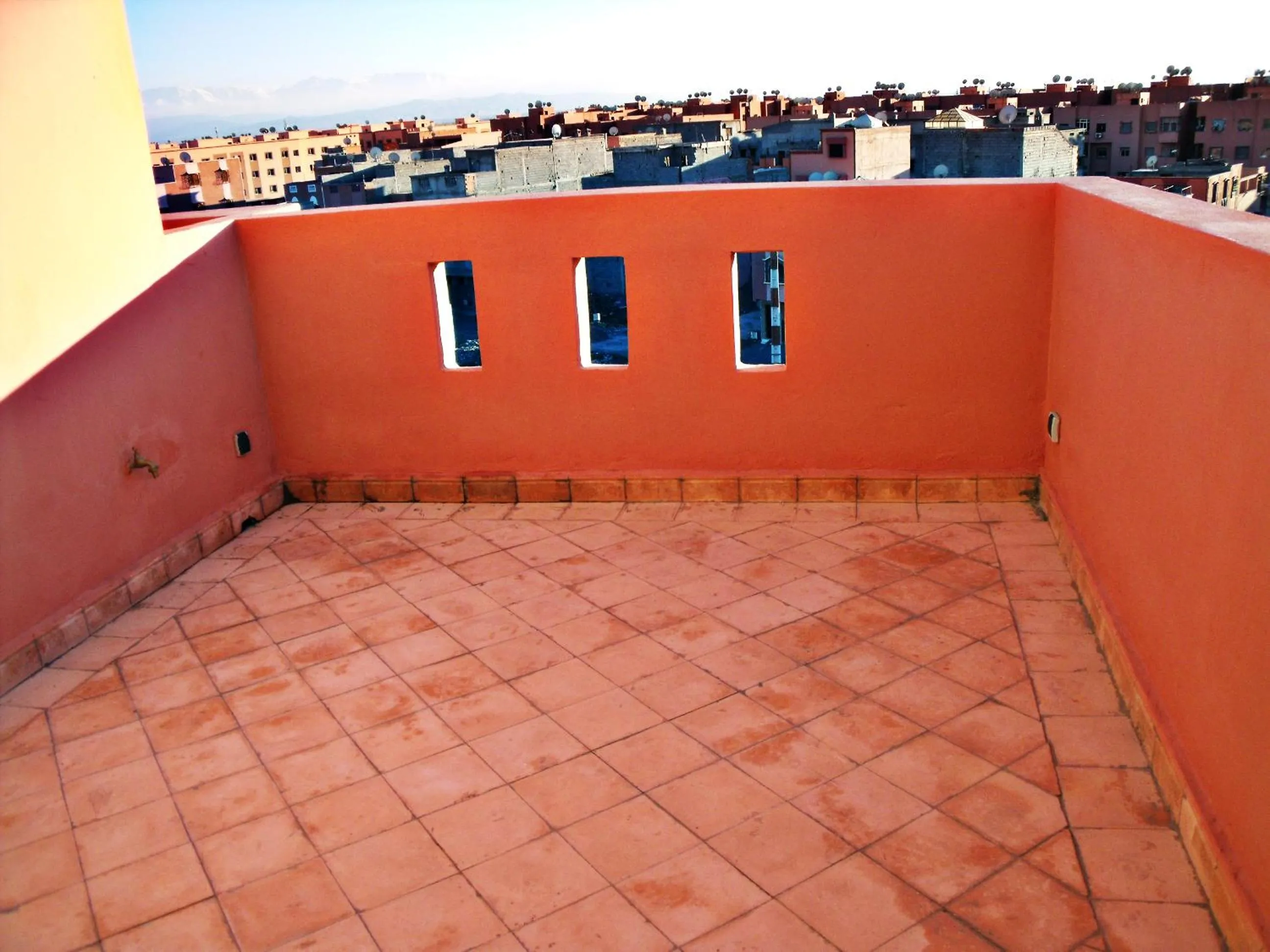Balcony/Terrace in Appartement Aïda