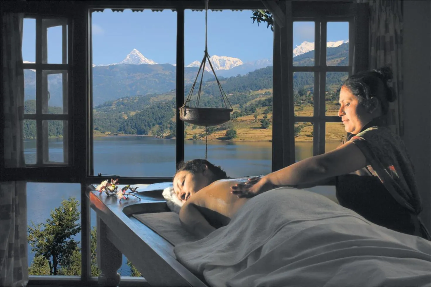 Lake view in The Begnas Lake Resort & Villas