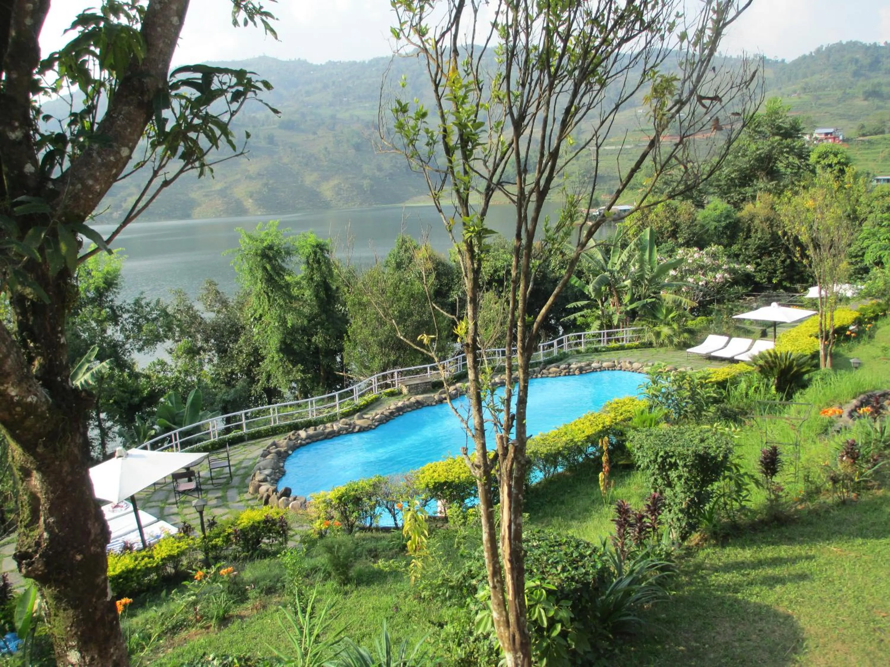 Swimming pool in The Begnas Lake Resort & Villas