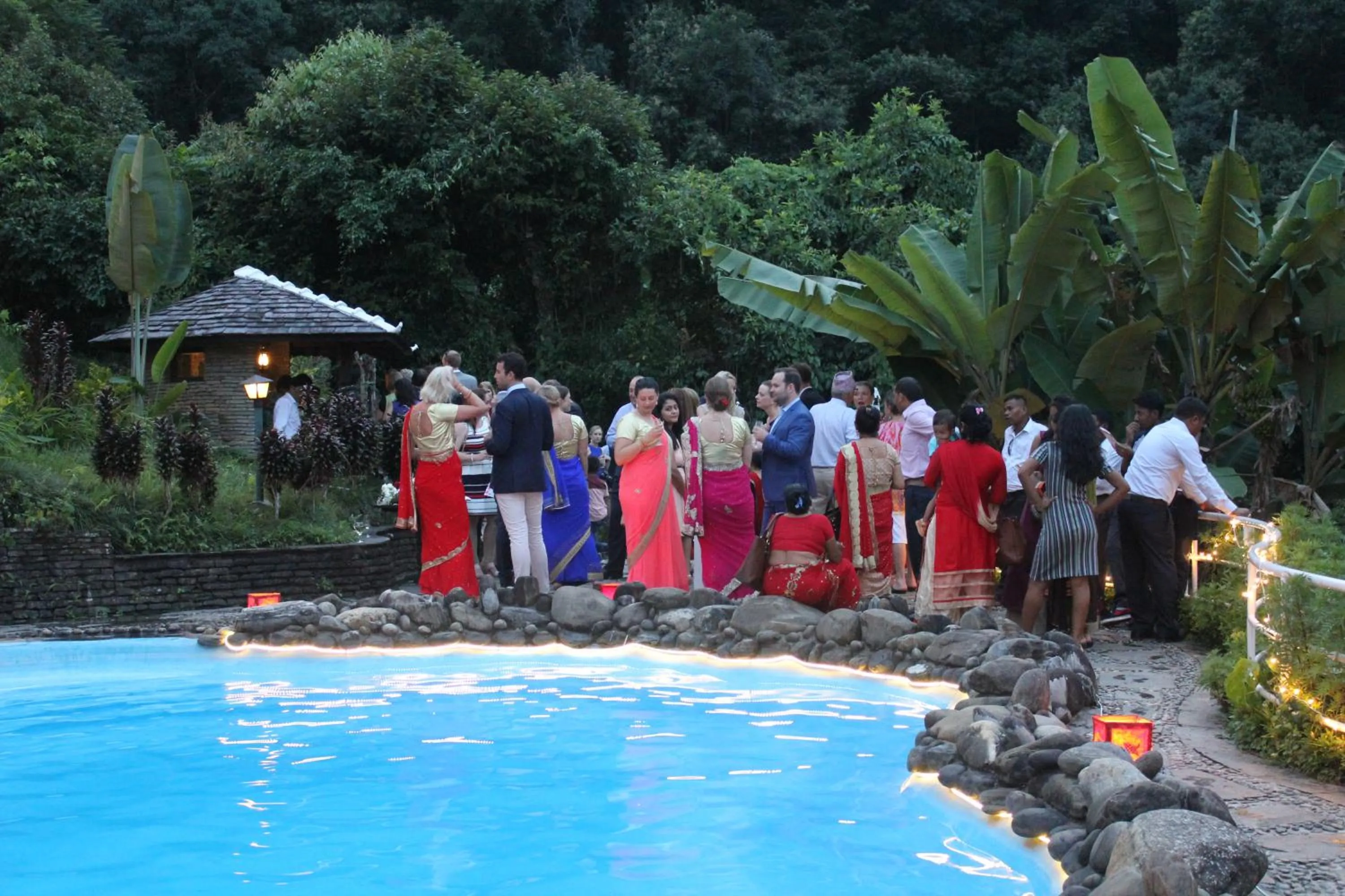 Evening entertainment in The Begnas Lake Resort & Villas