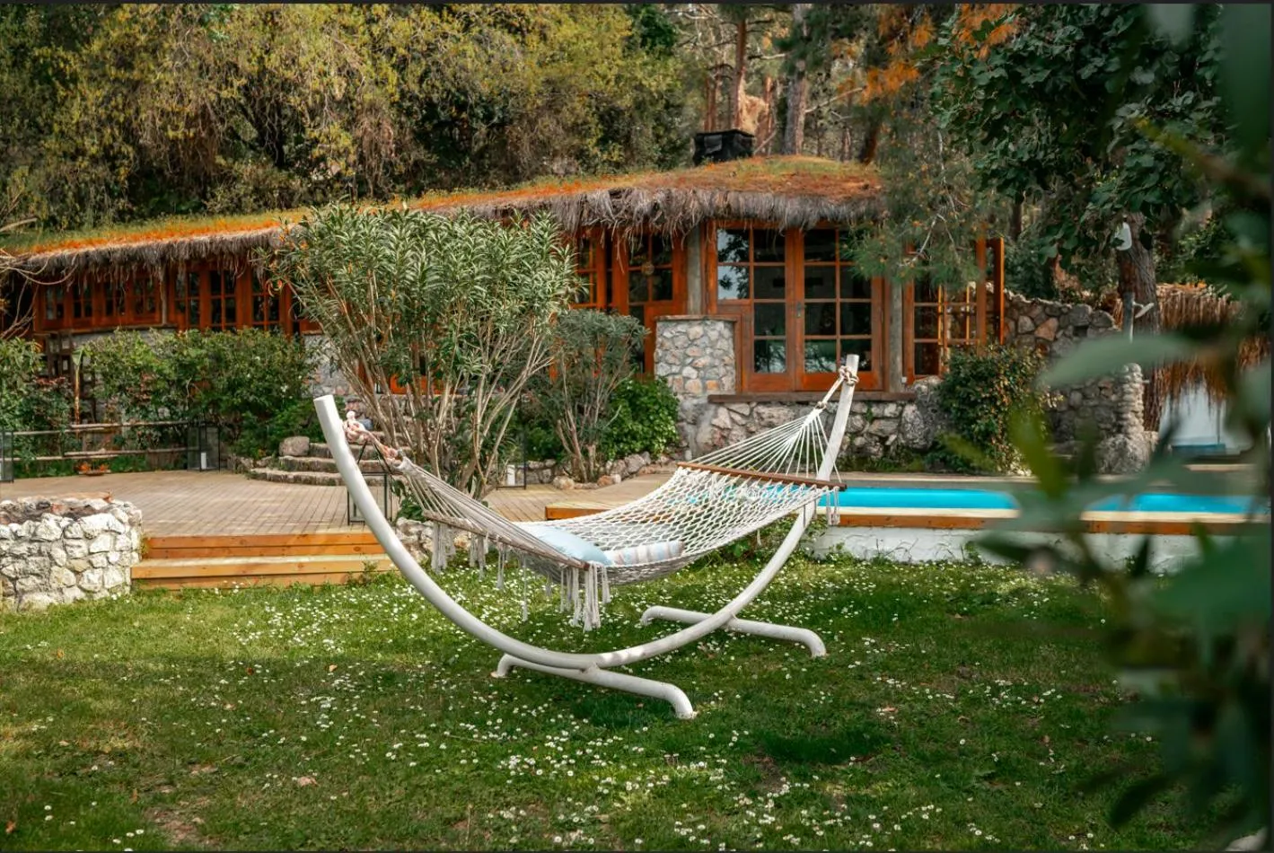 Patio in Nautical Hotel