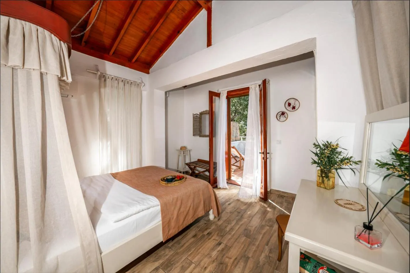 Bed in Nautical Hotel