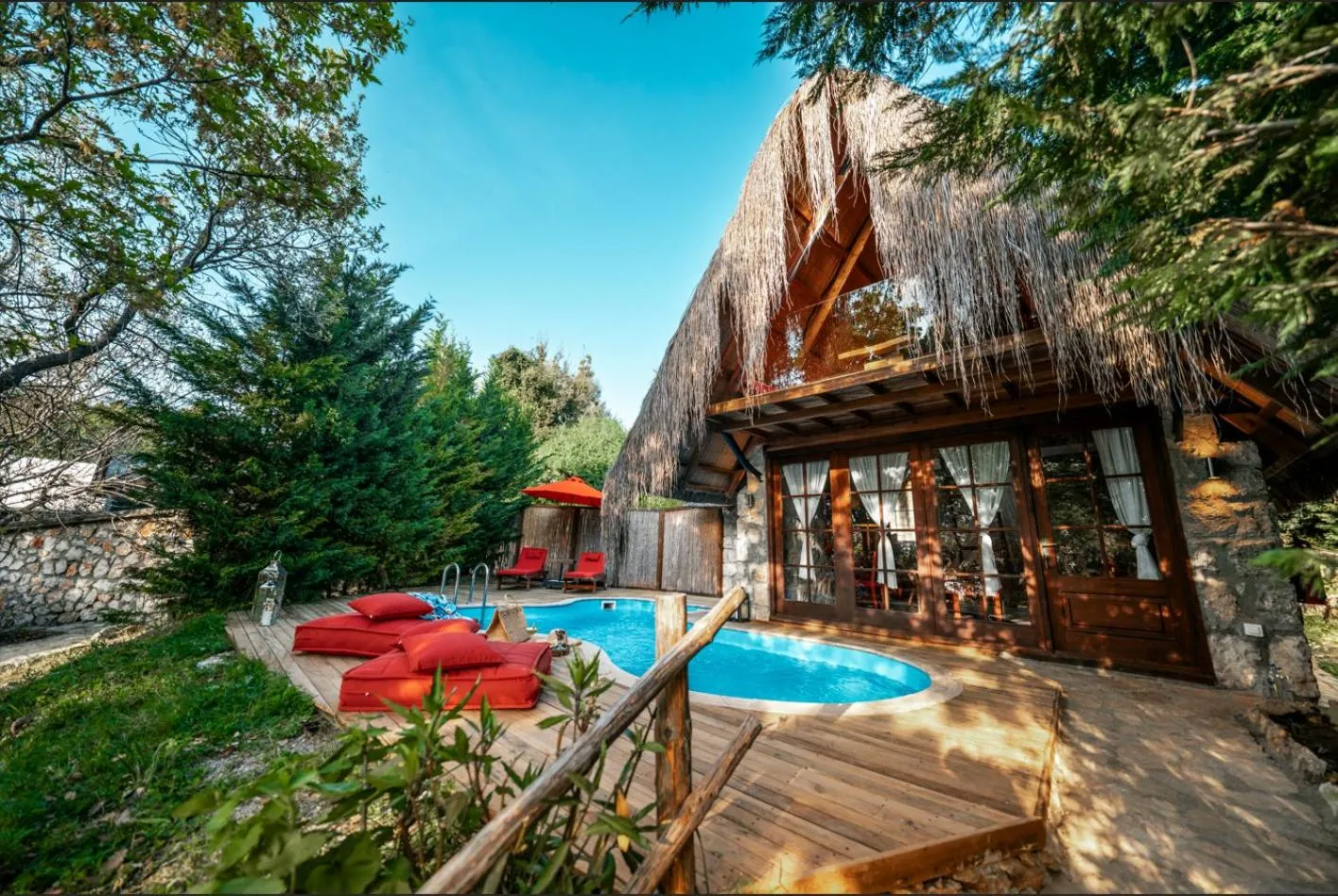 Patio in Nautical Hotel