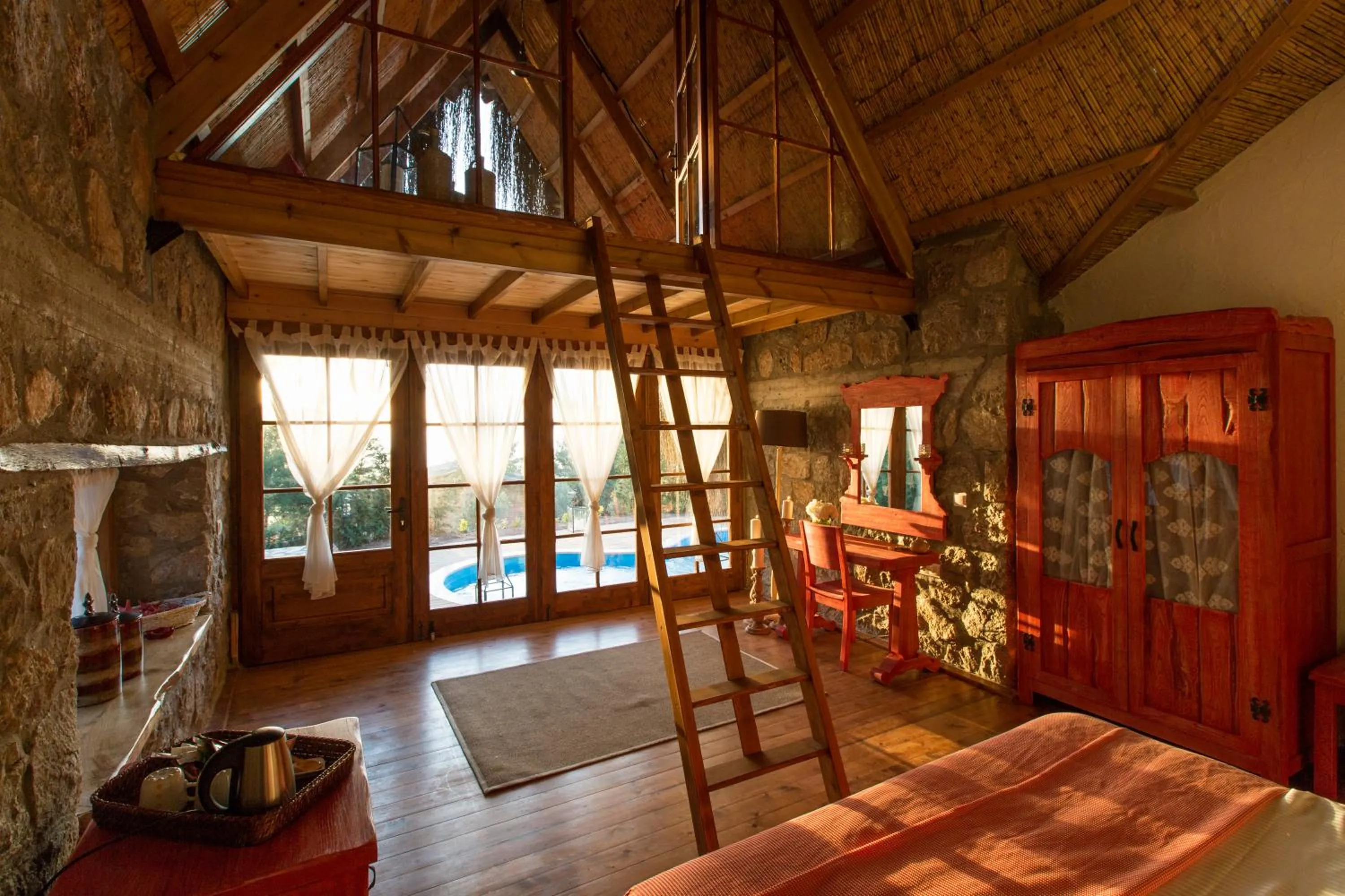 Bedroom, Bed in Nautical Hotel