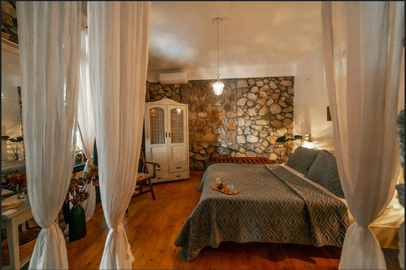 Bed in Nautical Hotel