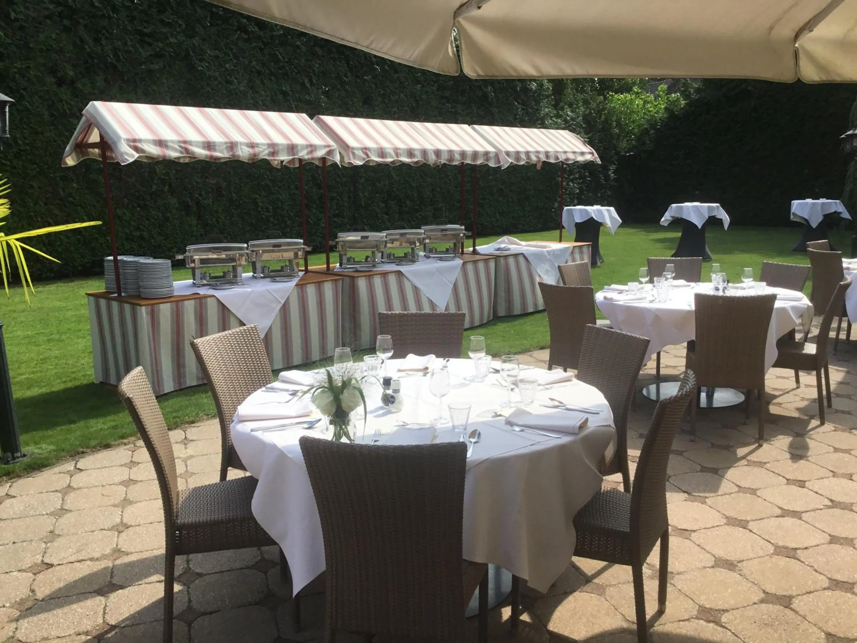 Garden in Hotel Steensel