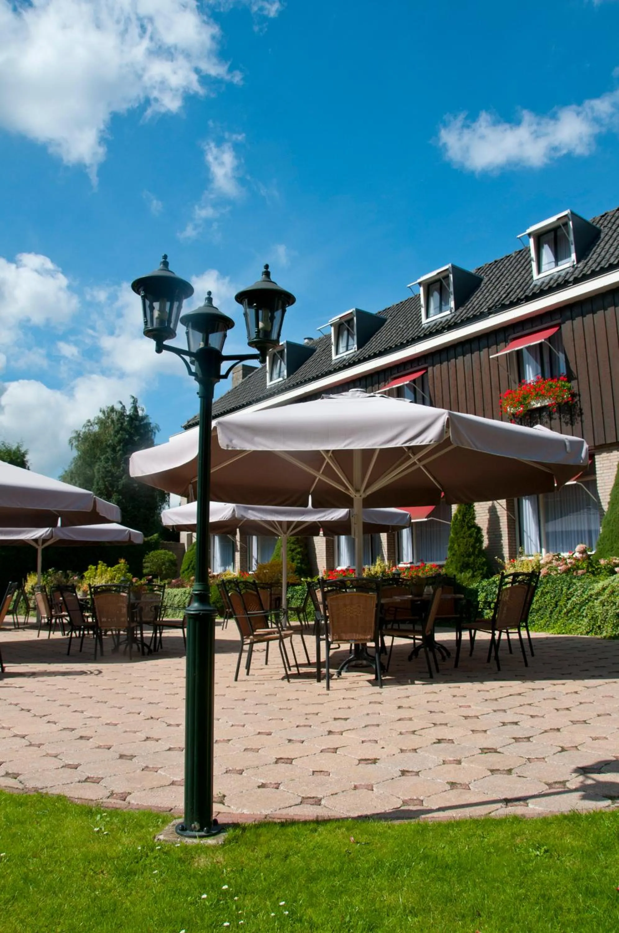 Garden in Hotel Steensel