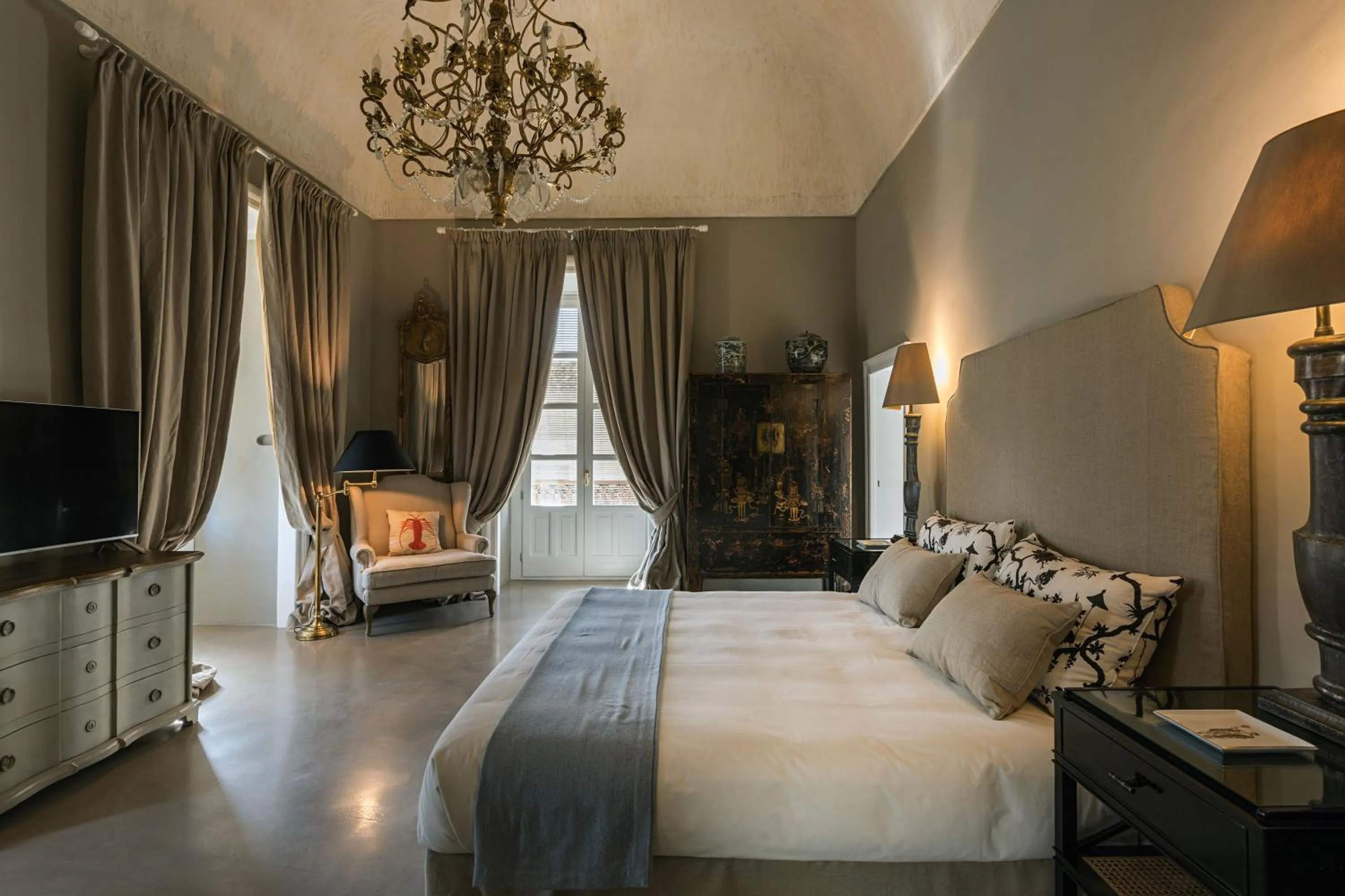 Bedroom, Bed in Seven Rooms Villadorata