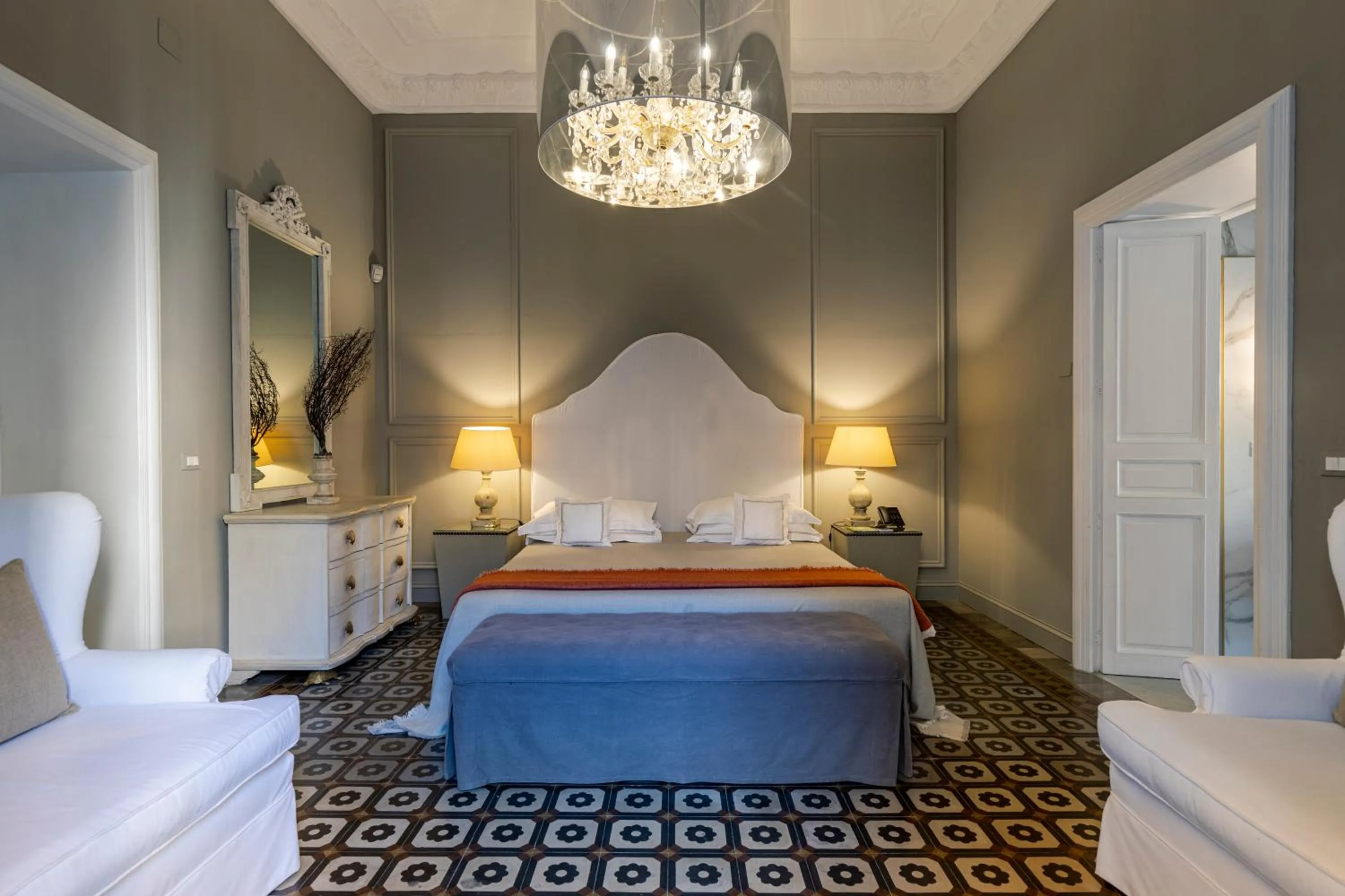 Bedroom, Bed in Seven Rooms Villadorata