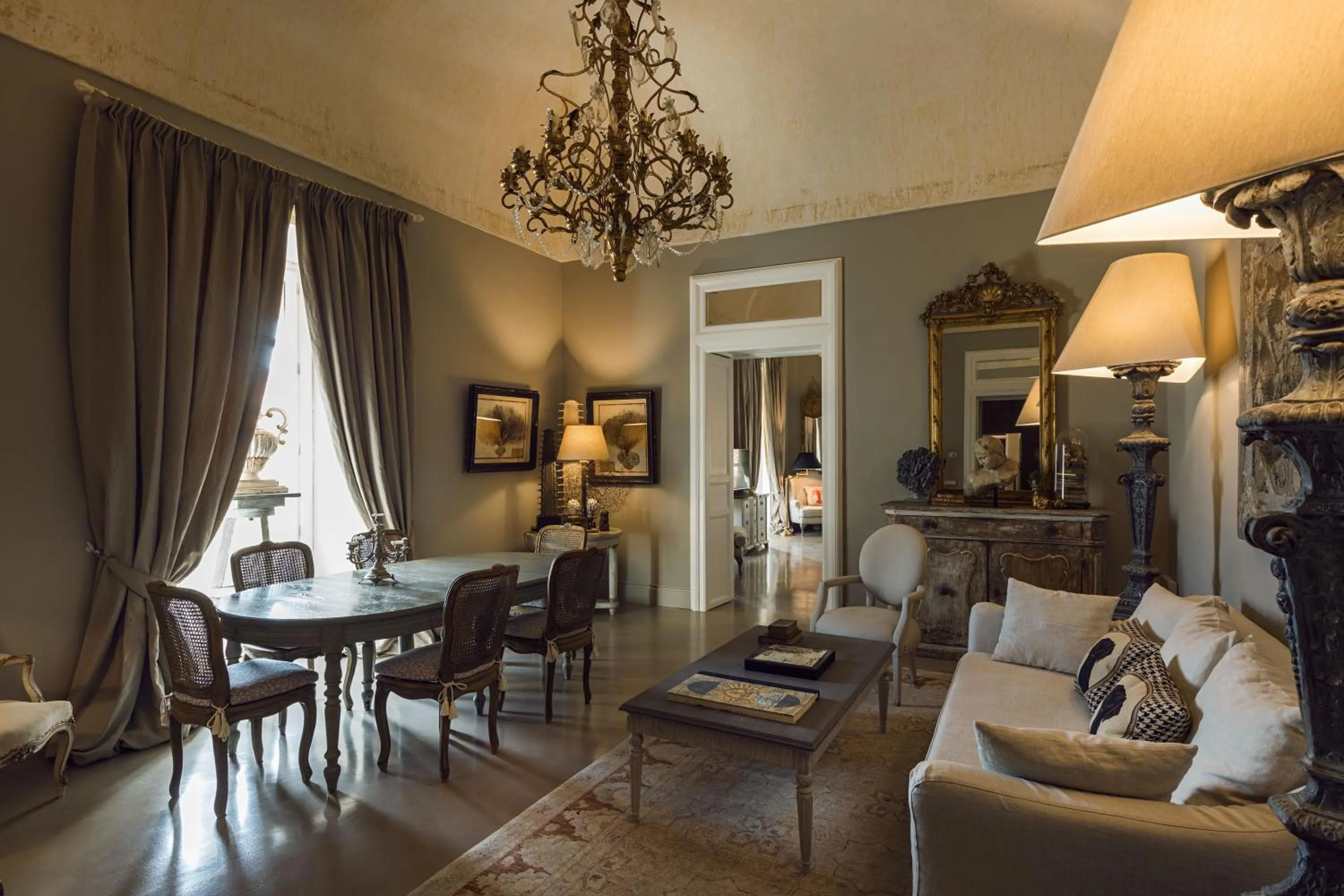 Living room in Seven Rooms Villadorata